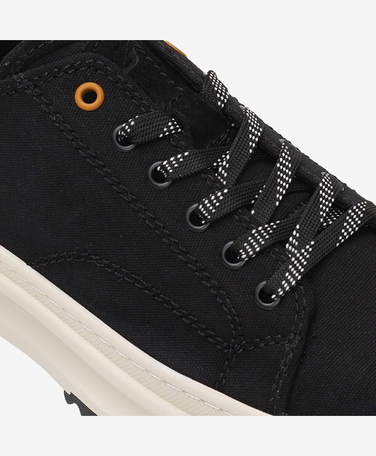 Erkek Siyah Hakiki Deri Sneaker Ayakkabı - 5