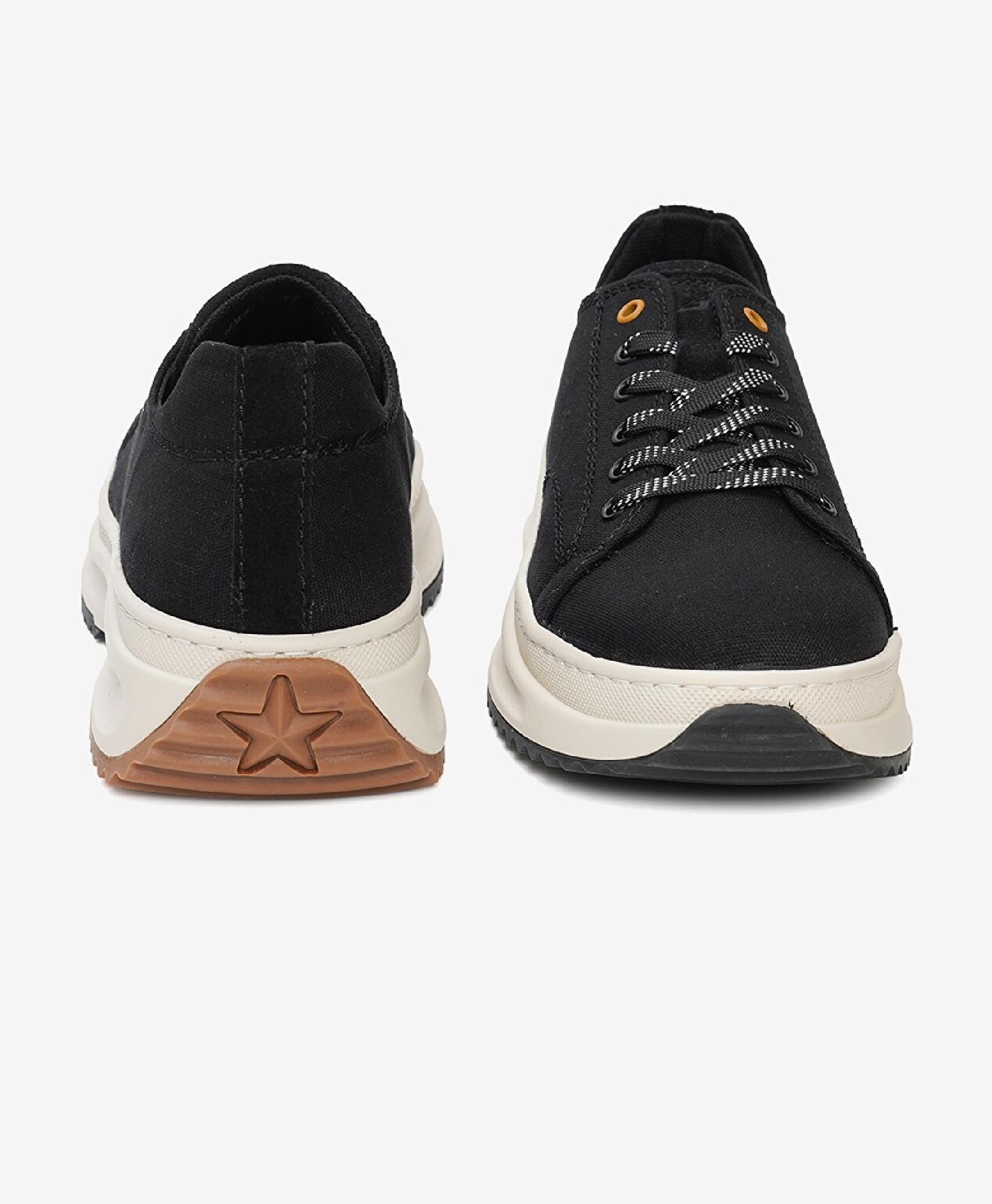 Erkek Siyah Hakiki Deri Sneaker Ayakkabı - 7