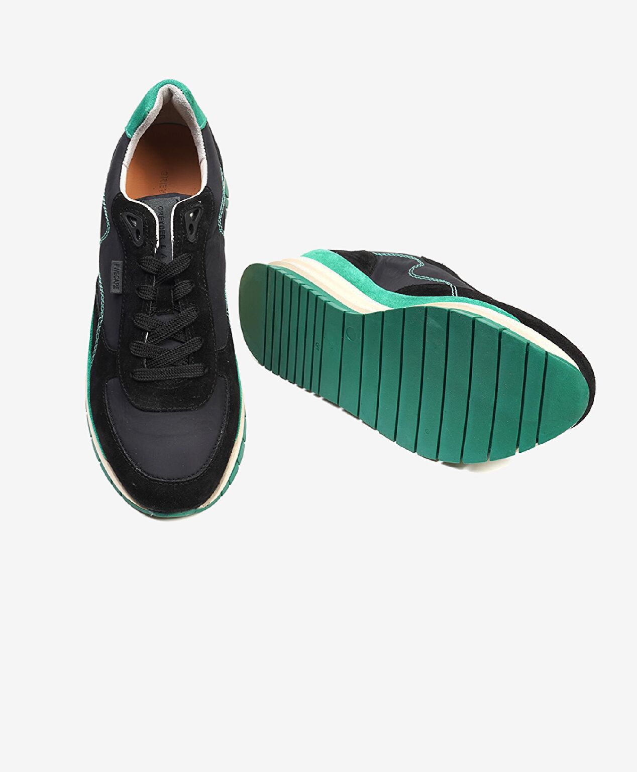 GreyderLab Erkek Siyah Sneaker Ayakkabı - 5