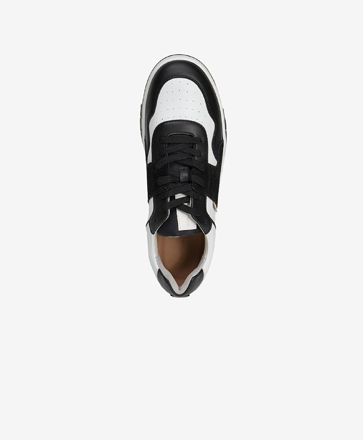 Greyder LAB Erkek Siyah Beyaz Sneaker Ayakkabı - 3