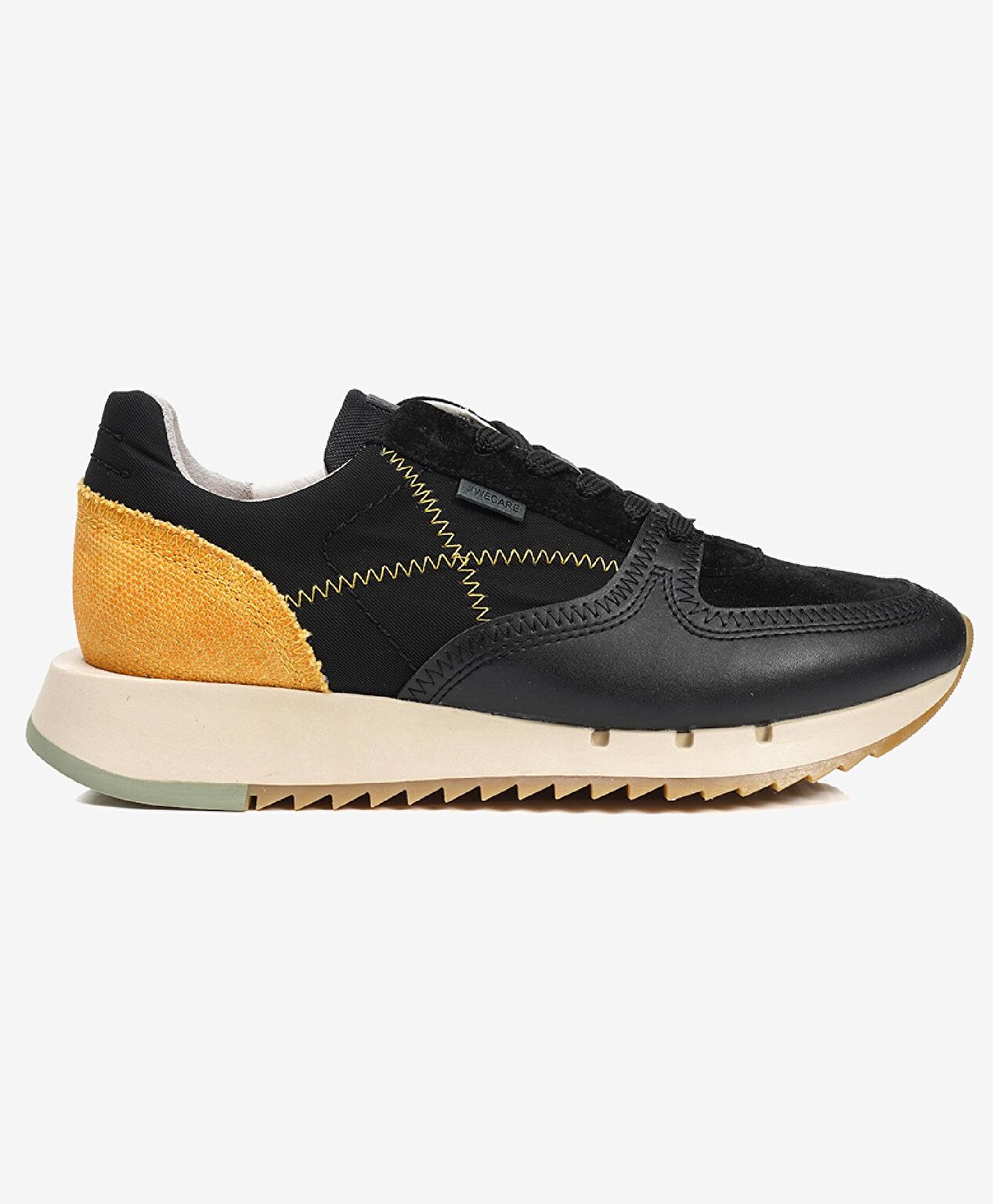 GreyderLab Erkek Siyah Sneaker Ayakkabı - 1