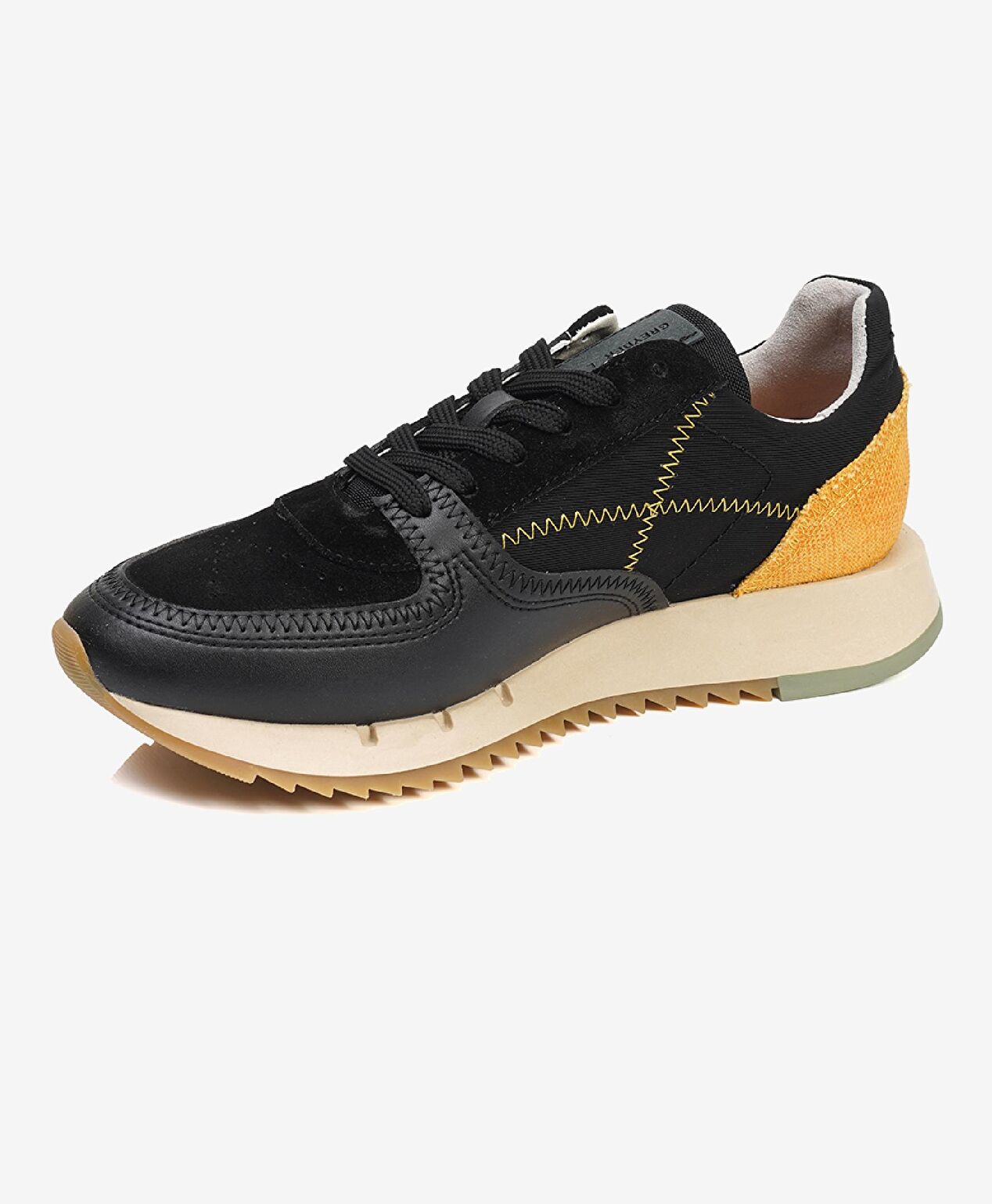 GreyderLab Erkek Siyah Sneaker Ayakkabı - 2