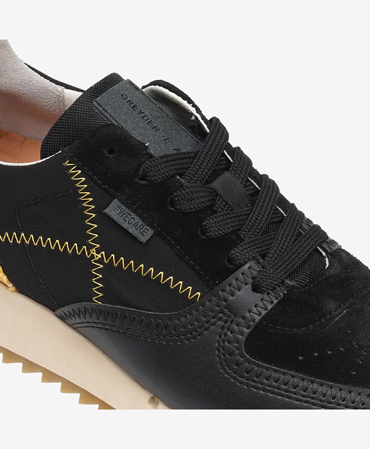 GreyderLab Erkek Siyah Sneaker Ayakkabı - 4