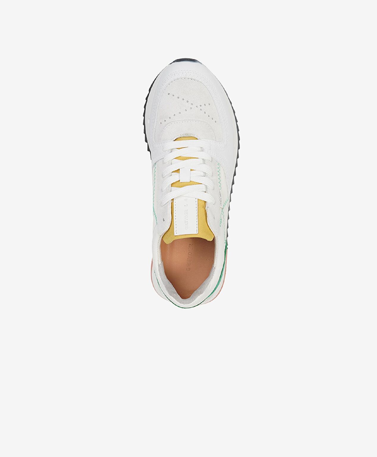 GreyderLab Erkek Yeşil Beyaz Sneaker Ayakkabı - 3