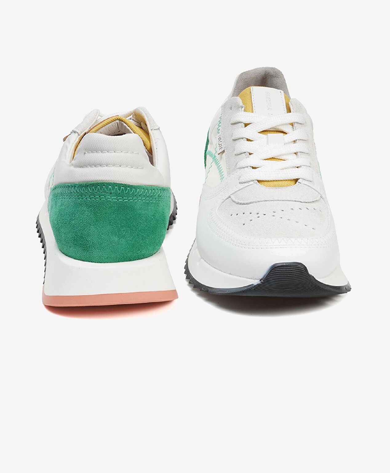 GreyderLab Erkek Yeşil Beyaz Sneaker Ayakkabı - 6