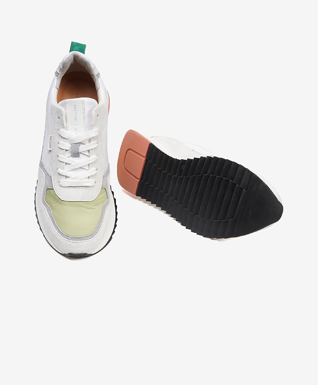 GreyderLab Erkek Beyaz Sneaker Ayakkabı - 5