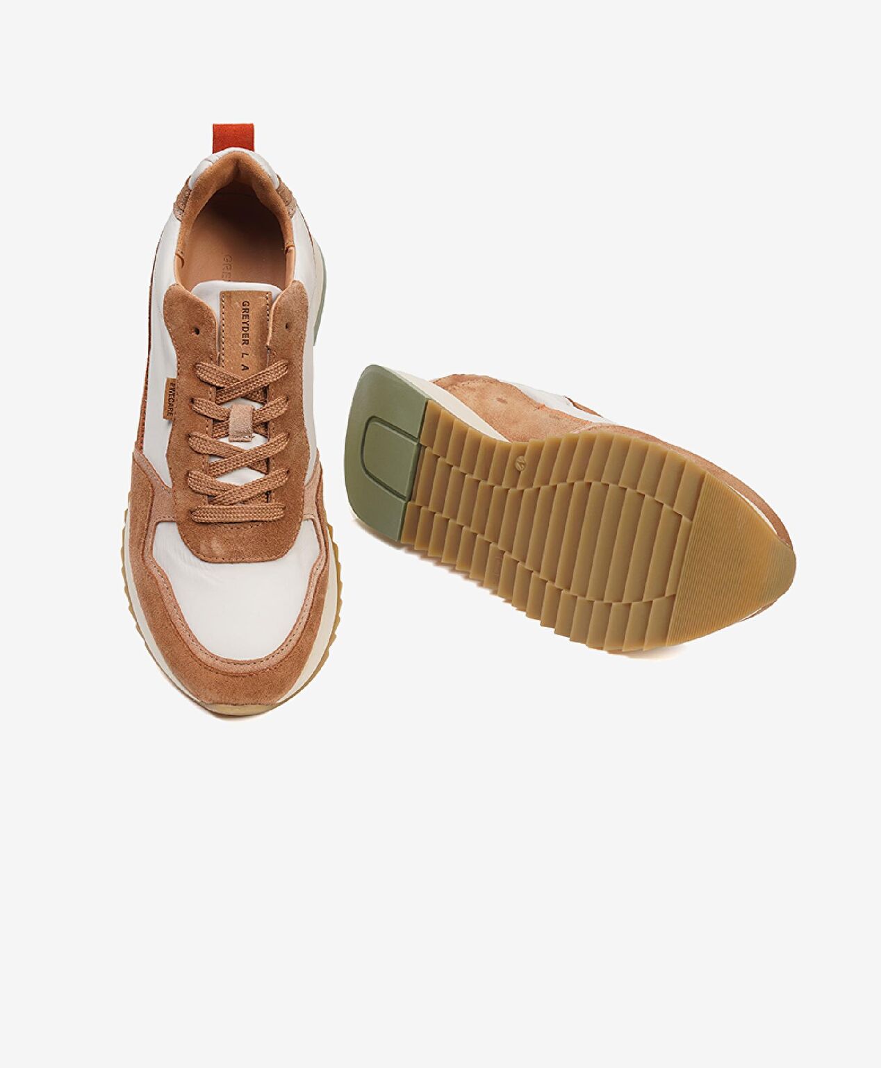 GreyderLAB Erkek Bej Sneaker Ayakkabı - 5