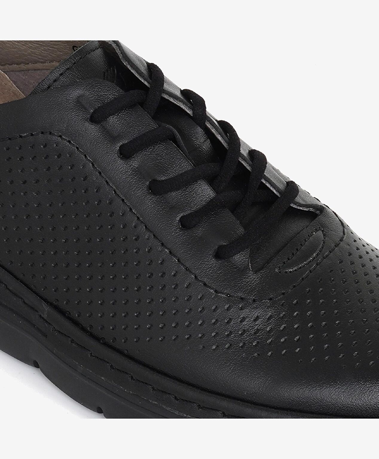 Kadın Siyah Hakiki Deri Casual Ayakkabı - 4