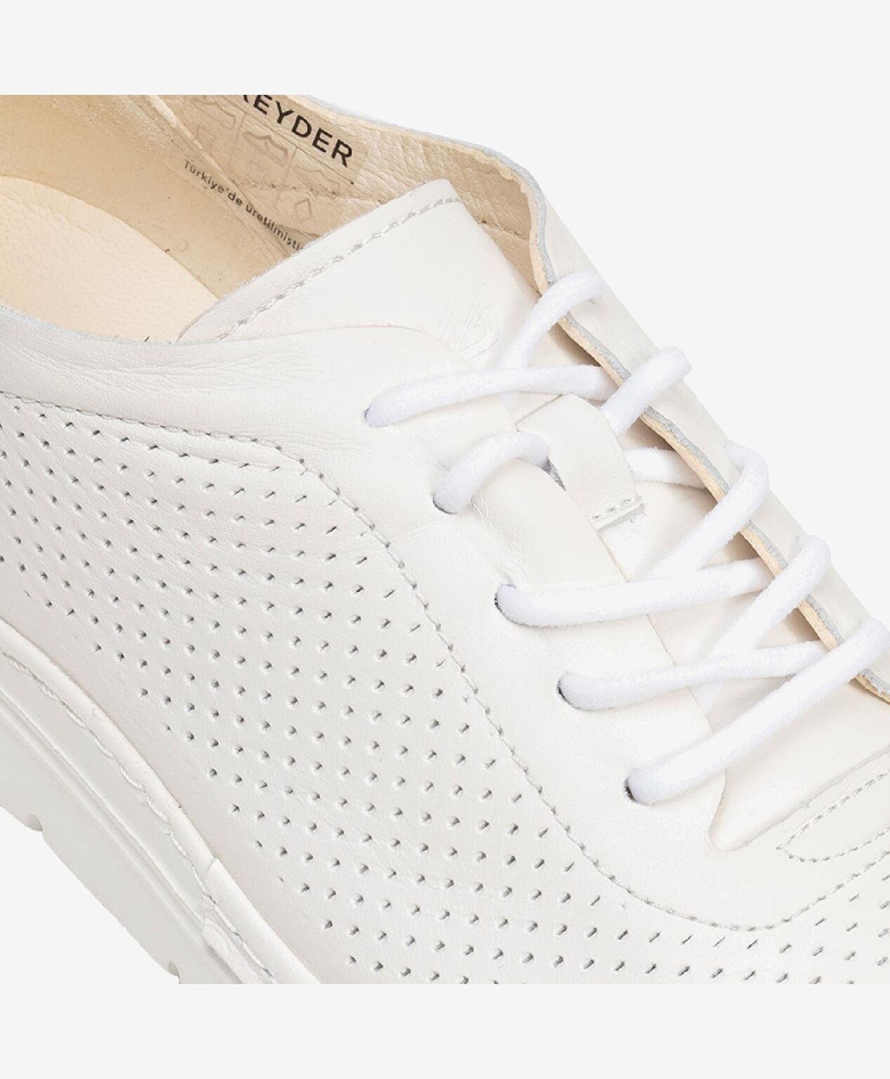 Kadın Bej Hakiki Deri Casual Ayakkabı - 4