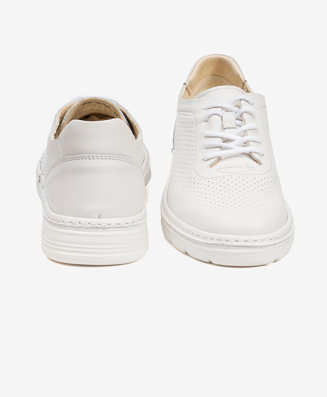 Kadın Bej Hakiki Deri Casual Ayakkabı - 6