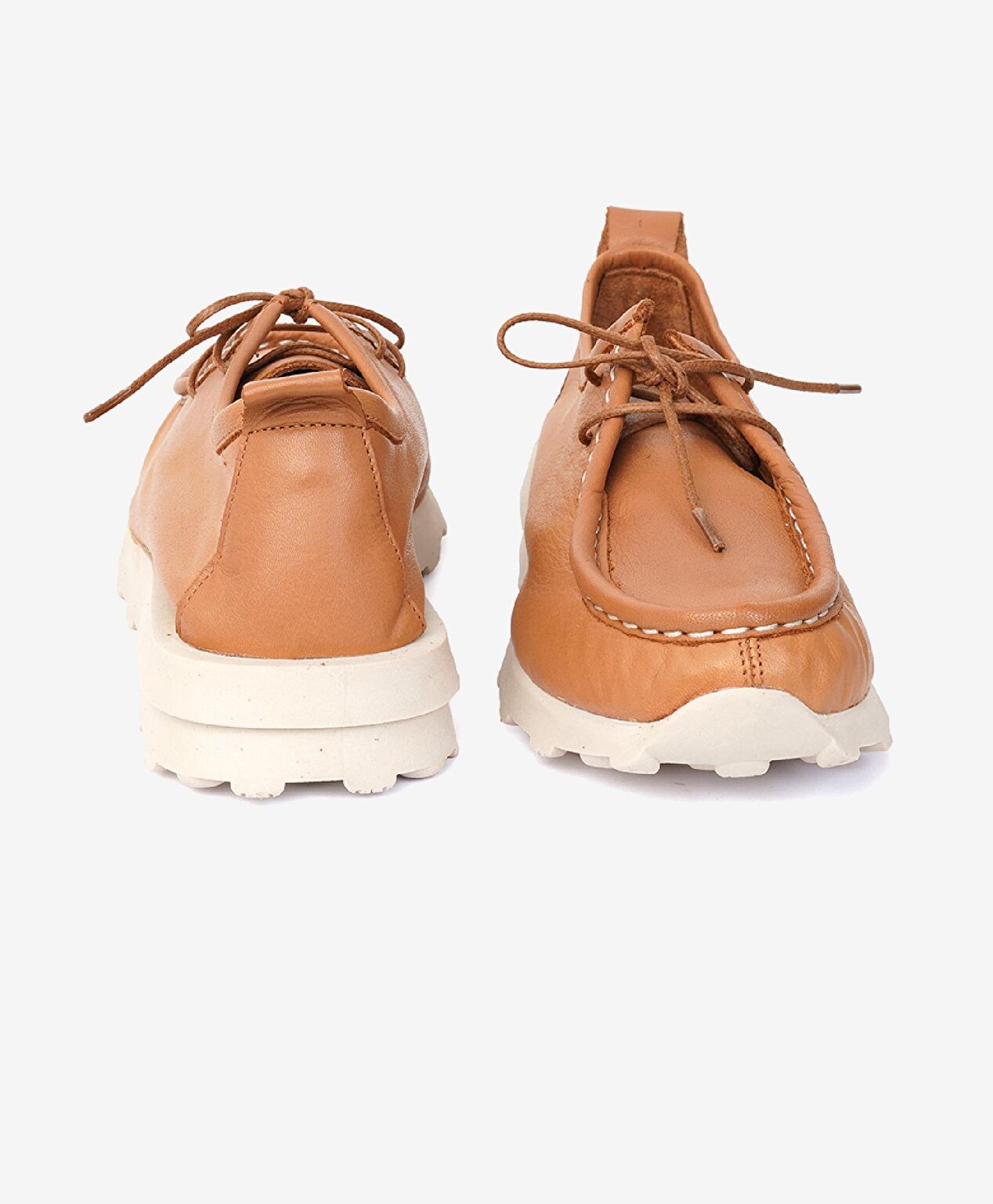 Kadın Taba Hakiki Deri Casual Ayakkabı - 6