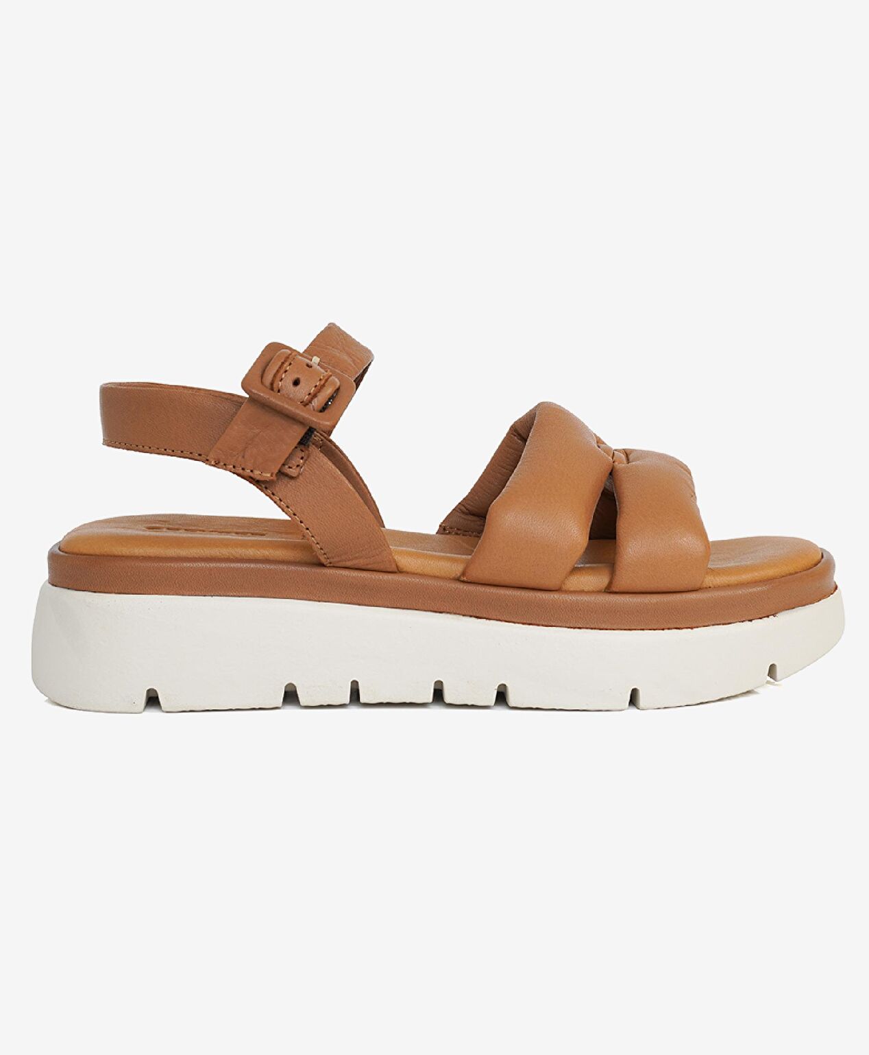 Kadın Taba Hakiki Deri Sandalet - 1