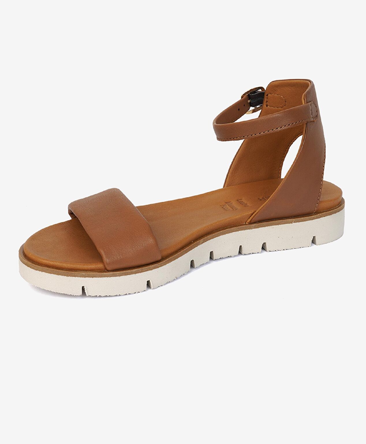 Kadın Taba Hakiki Deri Sandalet - 2
