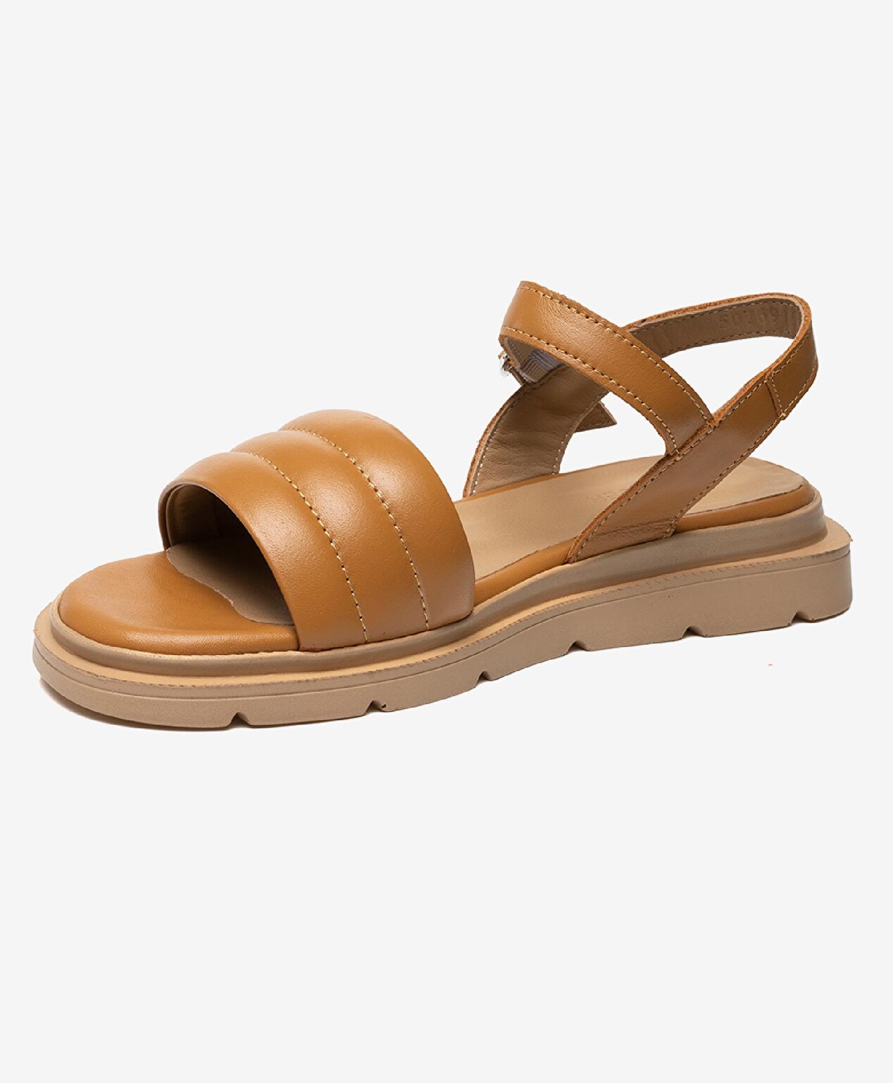 Kadın Taba Hakiki Deri Sandalet - 2