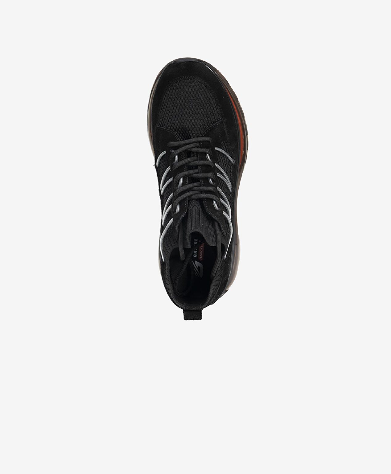 Kadın Siyah Sneaker Ayakkabı - 4