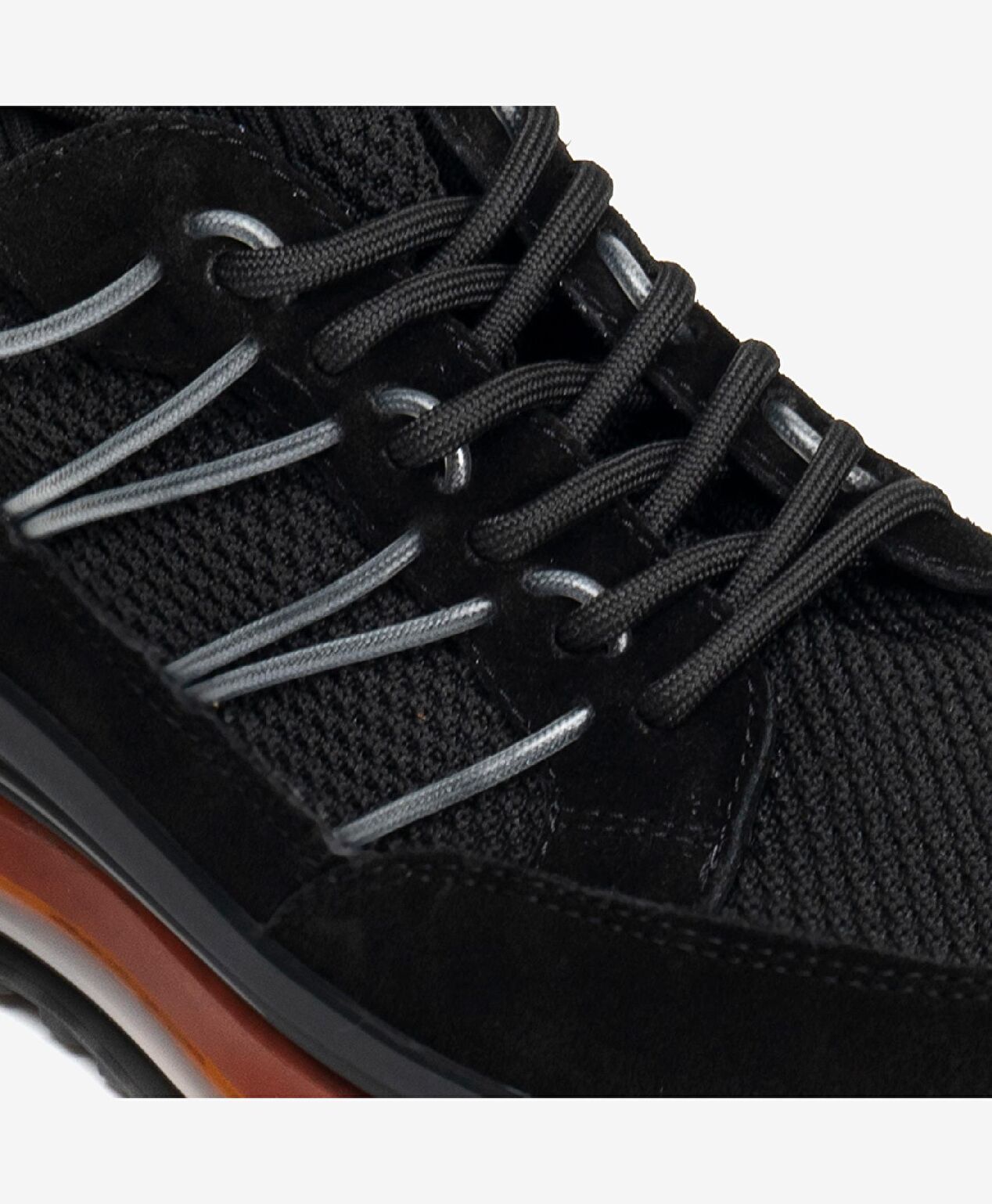 Kadın Siyah Sneaker Ayakkabı - 5