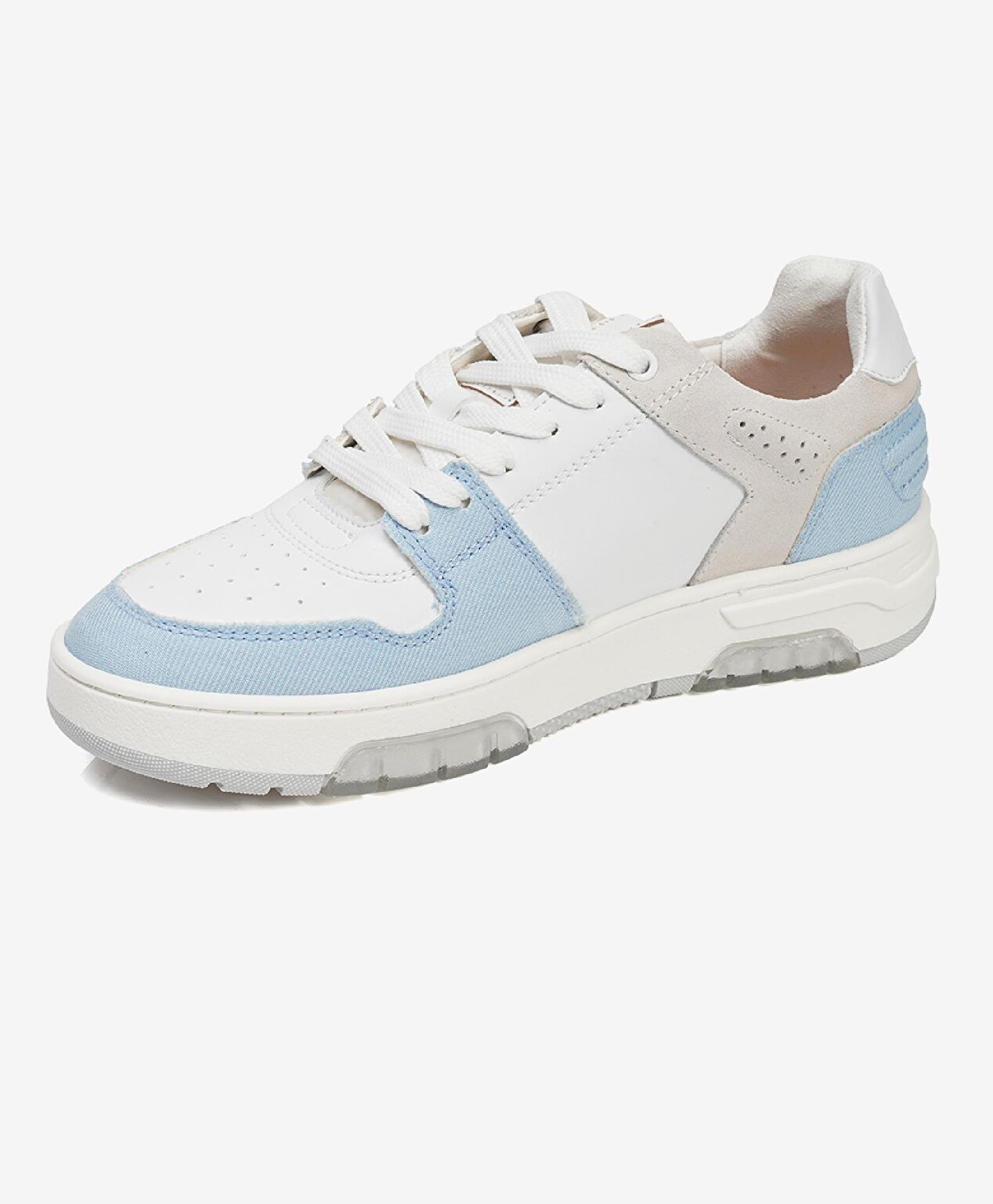 Greyder LAB Kadın Beyaz Mavi Sneaker Ayakkabı - 2