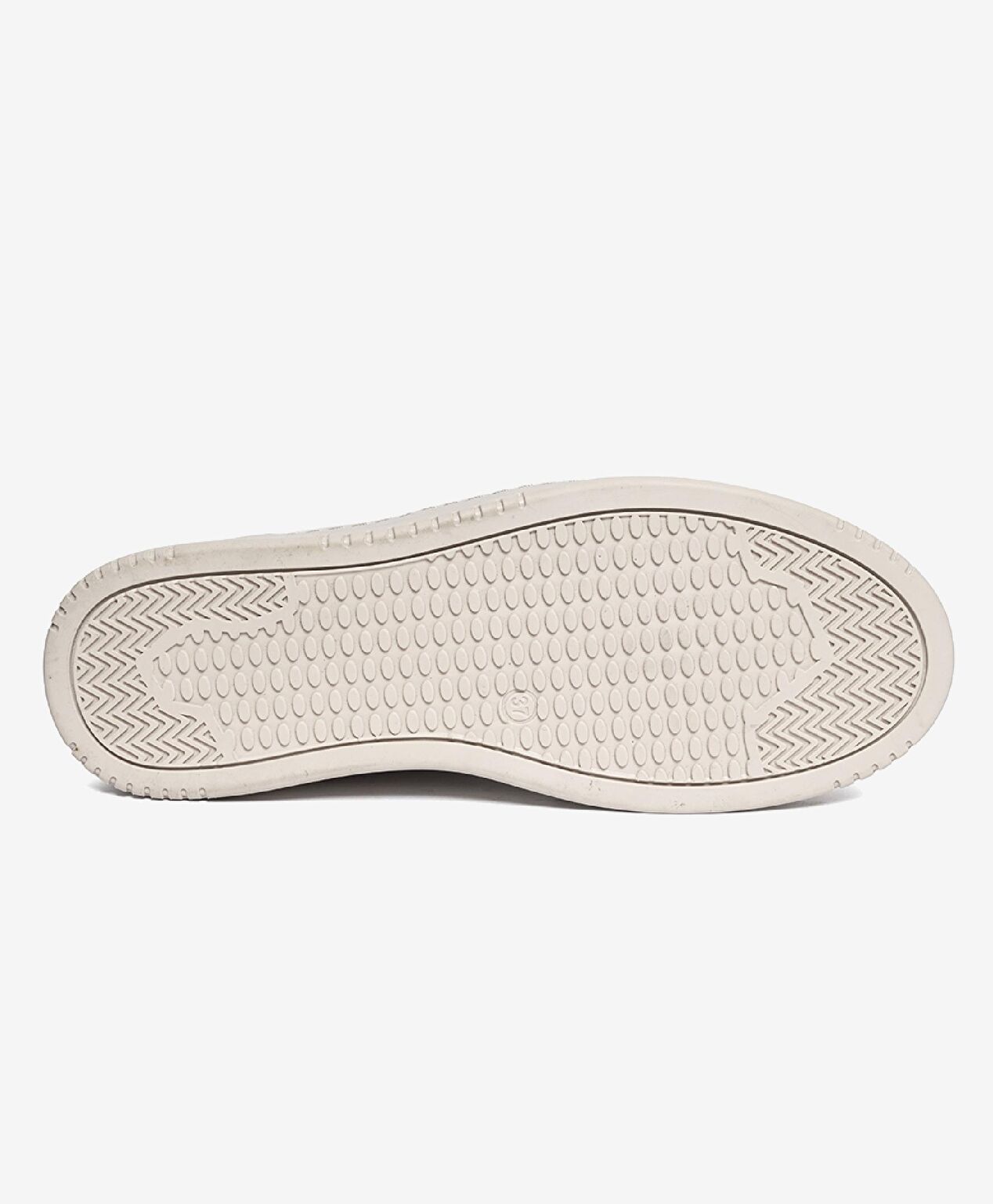 Kadın Vizon Süet Hakiki Deri Sneaker Ayakkabı - 5