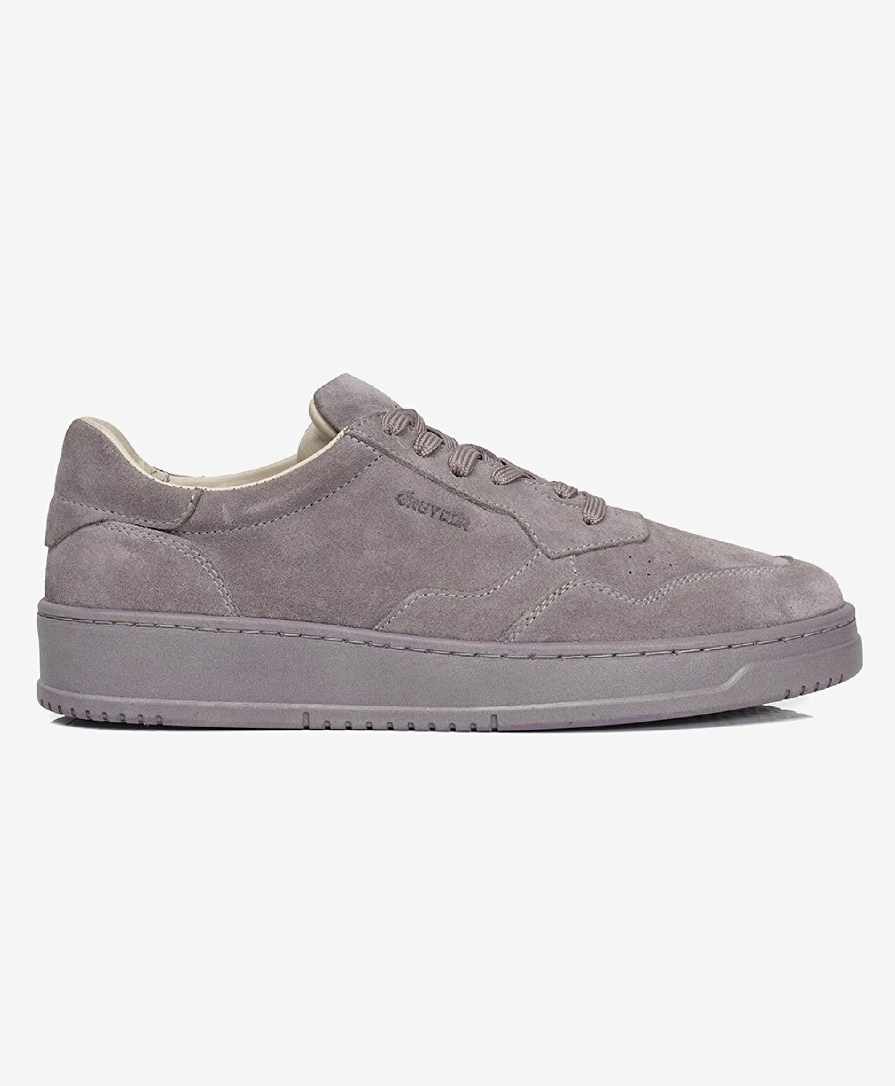 Kadın Lila Süet Hakiki Deri Sneaker Ayakkabı - 1