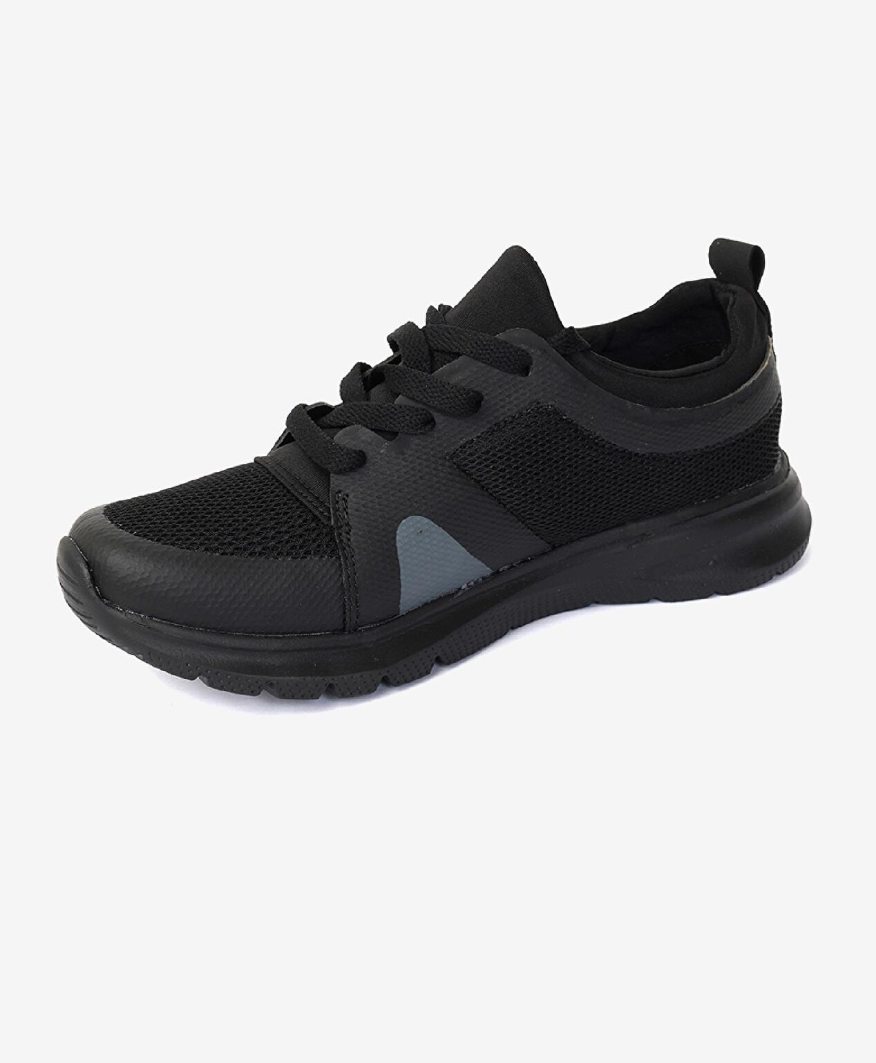 Kadın Siyah Hakiki Deri Spor Ayakkabı - 2