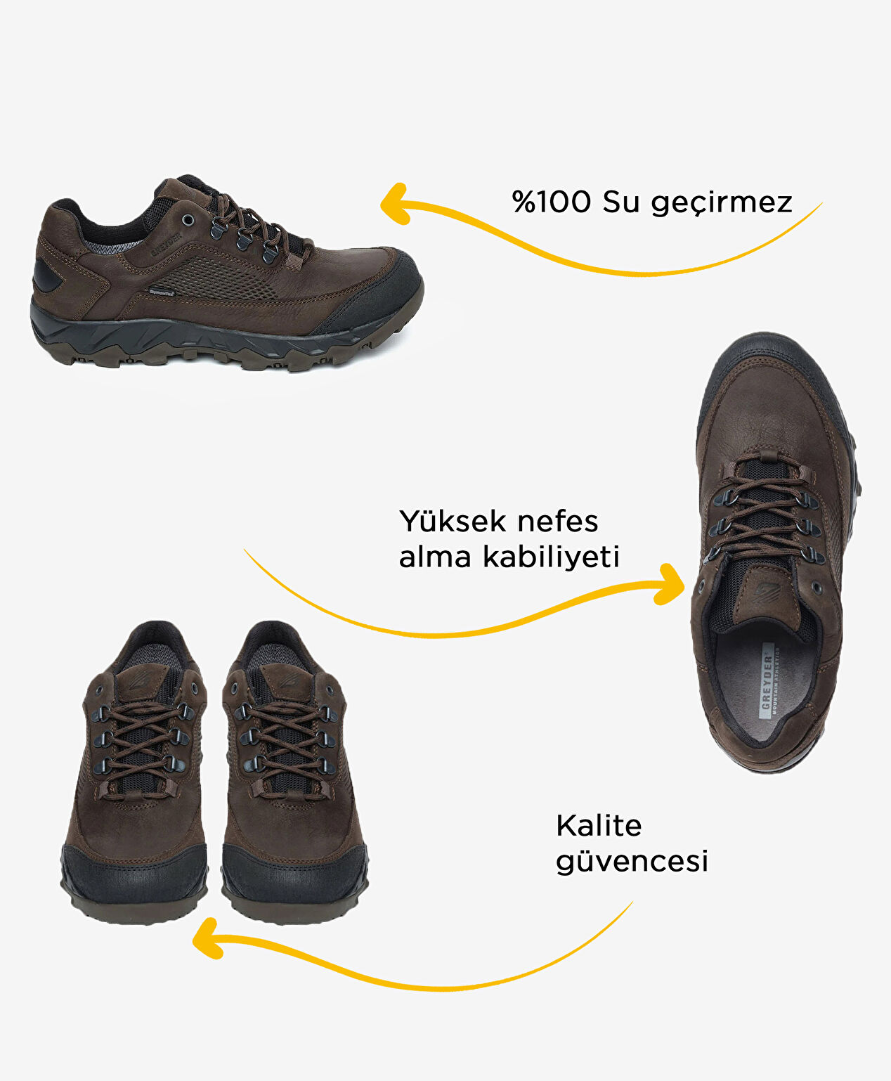 Duman Su Geçirmez Ayakkabı - 2