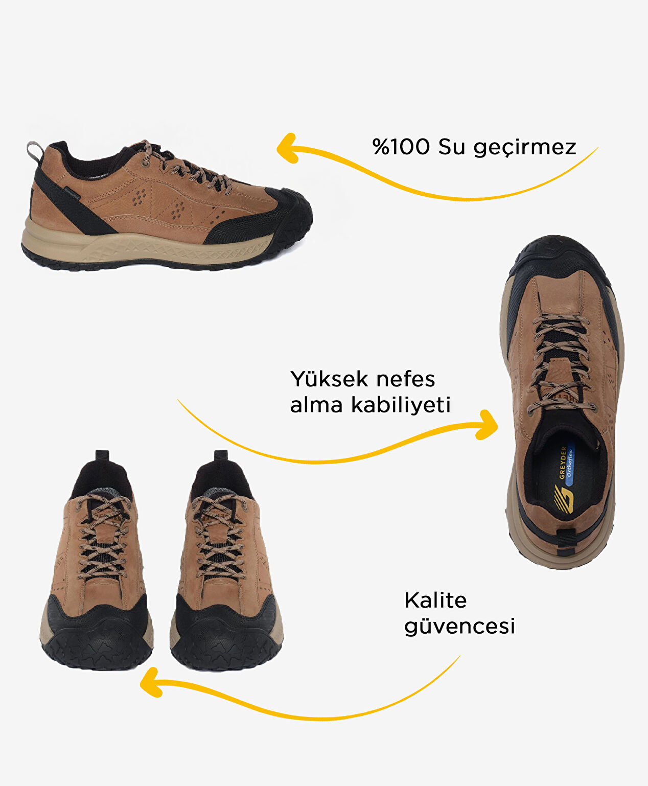Kum Su Geçirmez Ayakkabı - 2