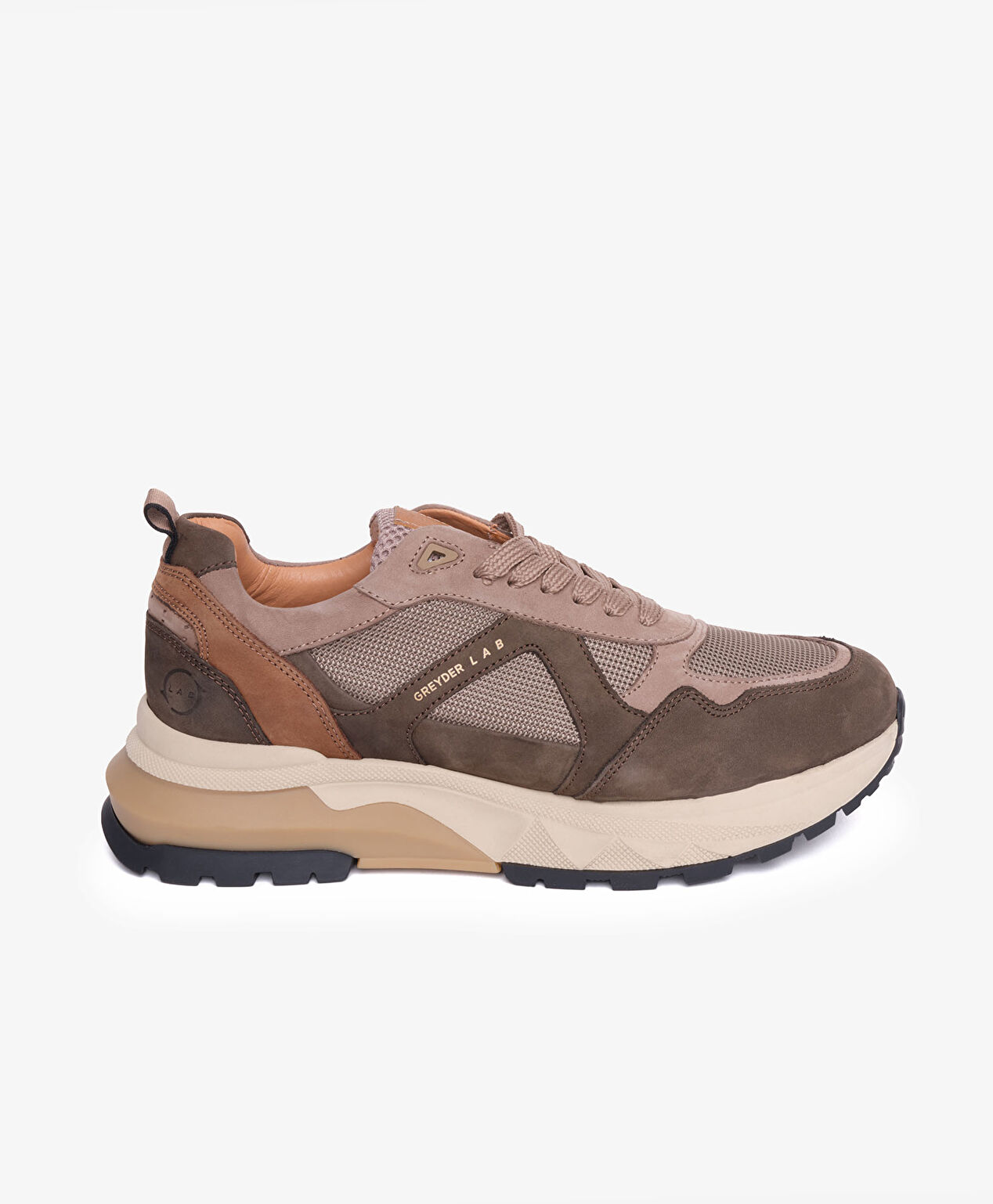 Greyder LAB Erkek Kahverengi Sneaker Ayakkabı - 1