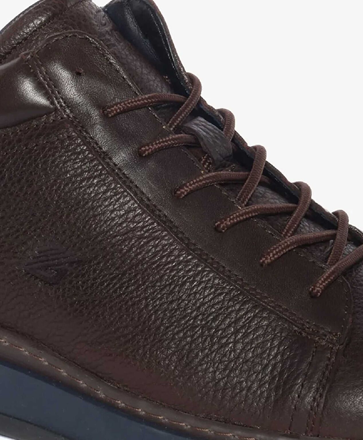 Erkek Kahverengi Hakiki Deri Sneaker Bot - 5