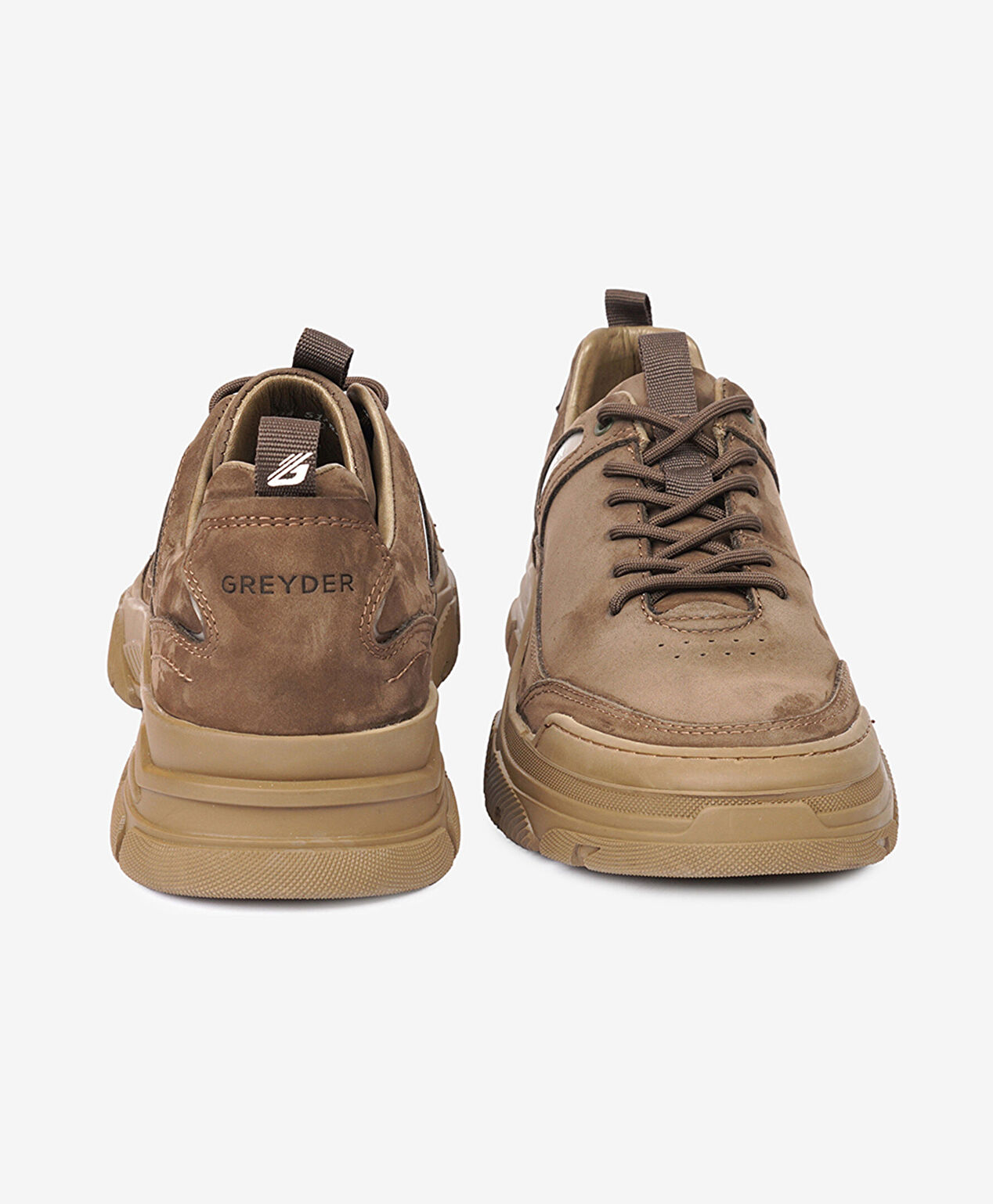 Erkek Duman Hakiki Deri Sneaker Ayakkabı - 7