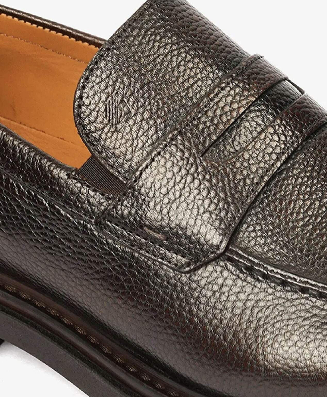 Erkek Kahverengi Hakiki Deri Casual Ayakkabı - 4