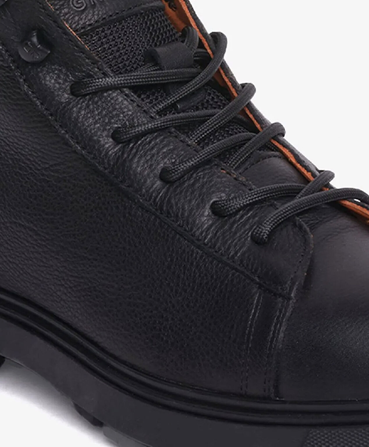 Erkek Siyah Hakiki Deri Günlük Bot - 4