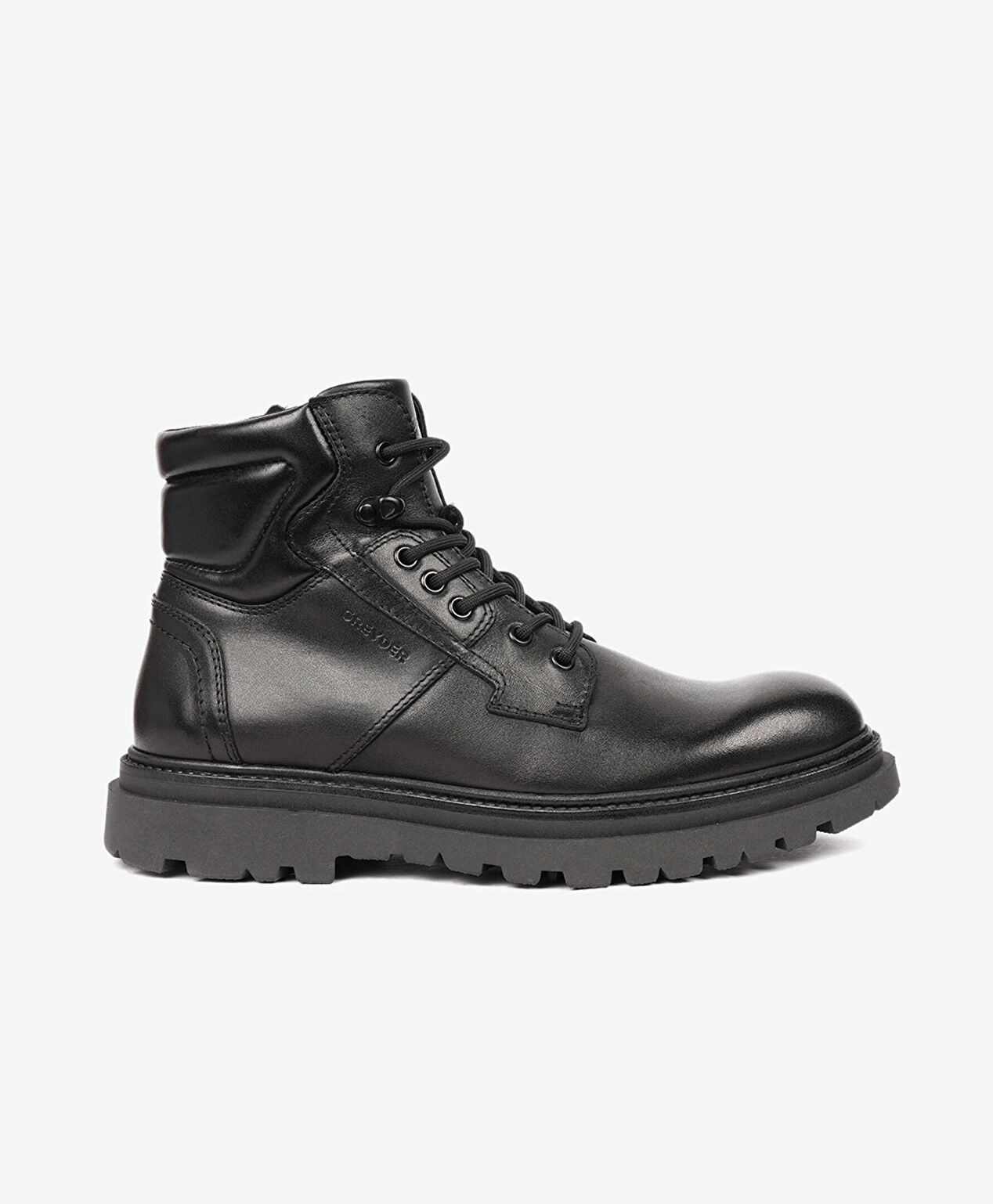 Erkek Siyah Hakiki Deri Günlük Bot - 1