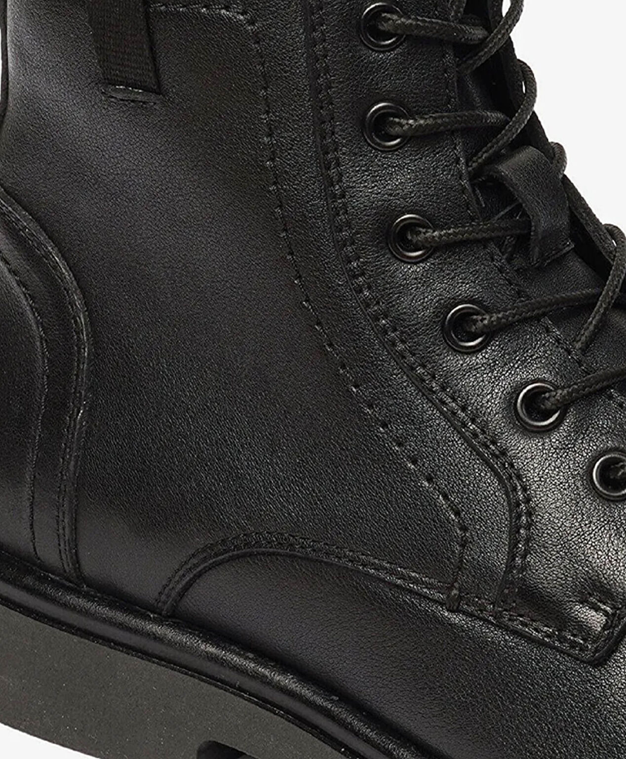 Erkek Siyah Hakiki Deri Günlük Bot - 4