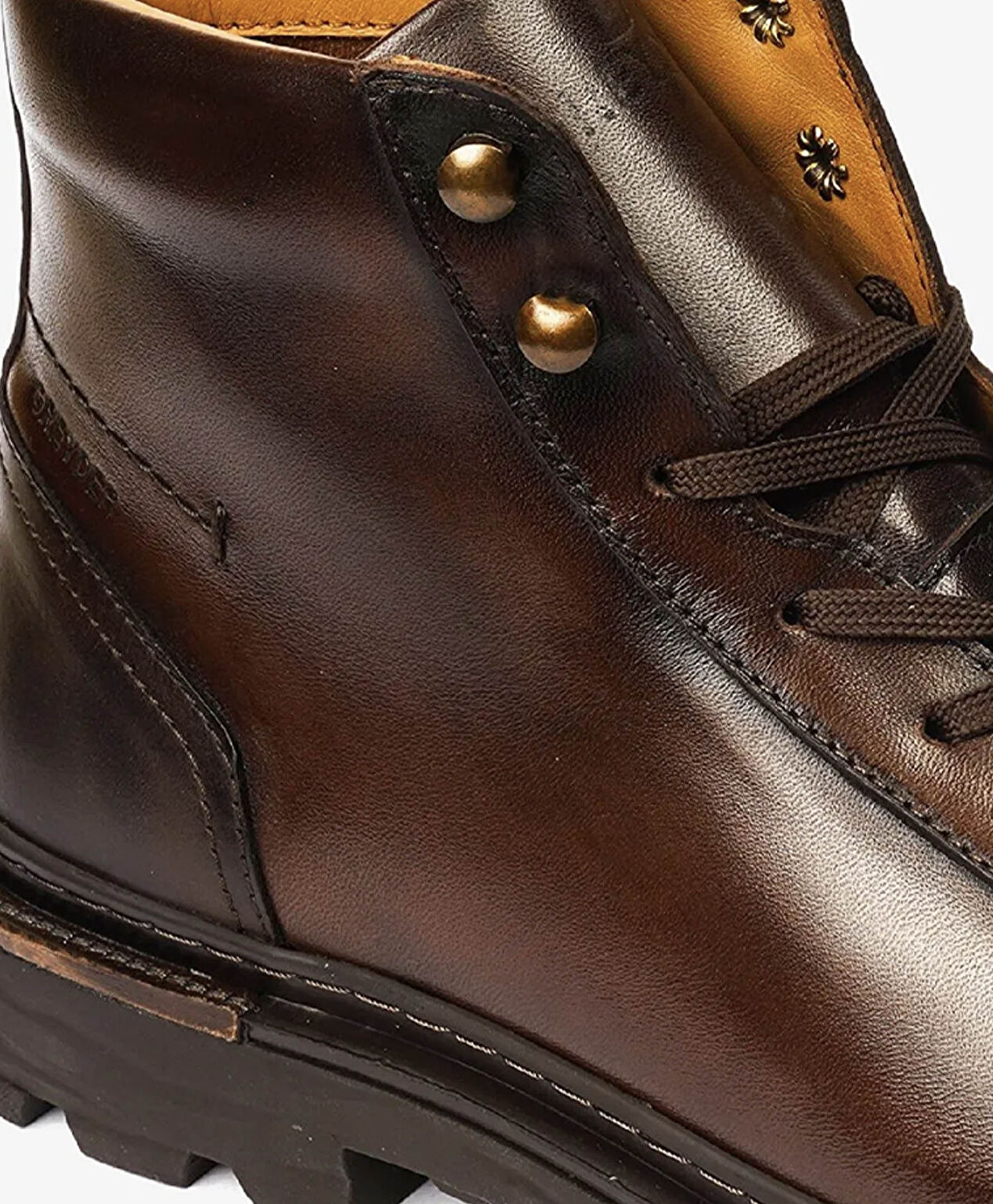 Erkek Kahverengi Hakiki Deri Günlük Bot - 4