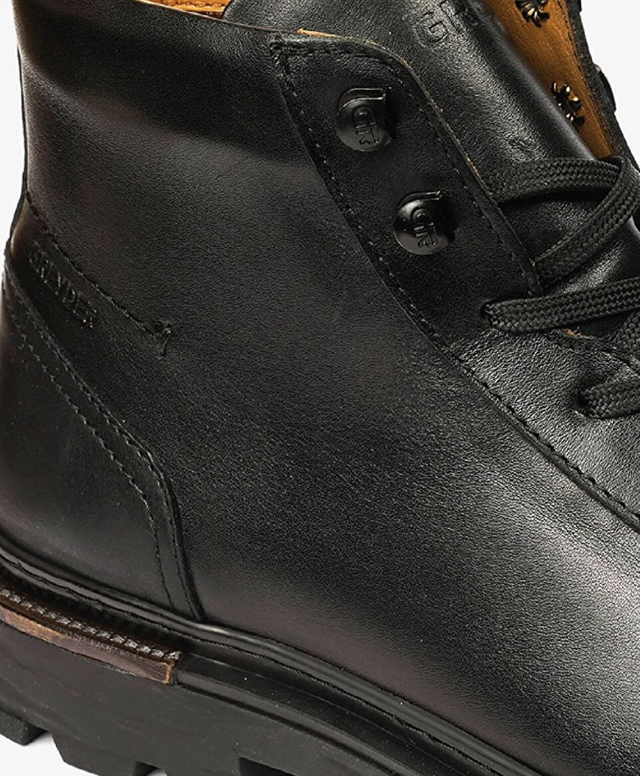 Erkek Siyah Hakiki Deri Günlük Bot - 4