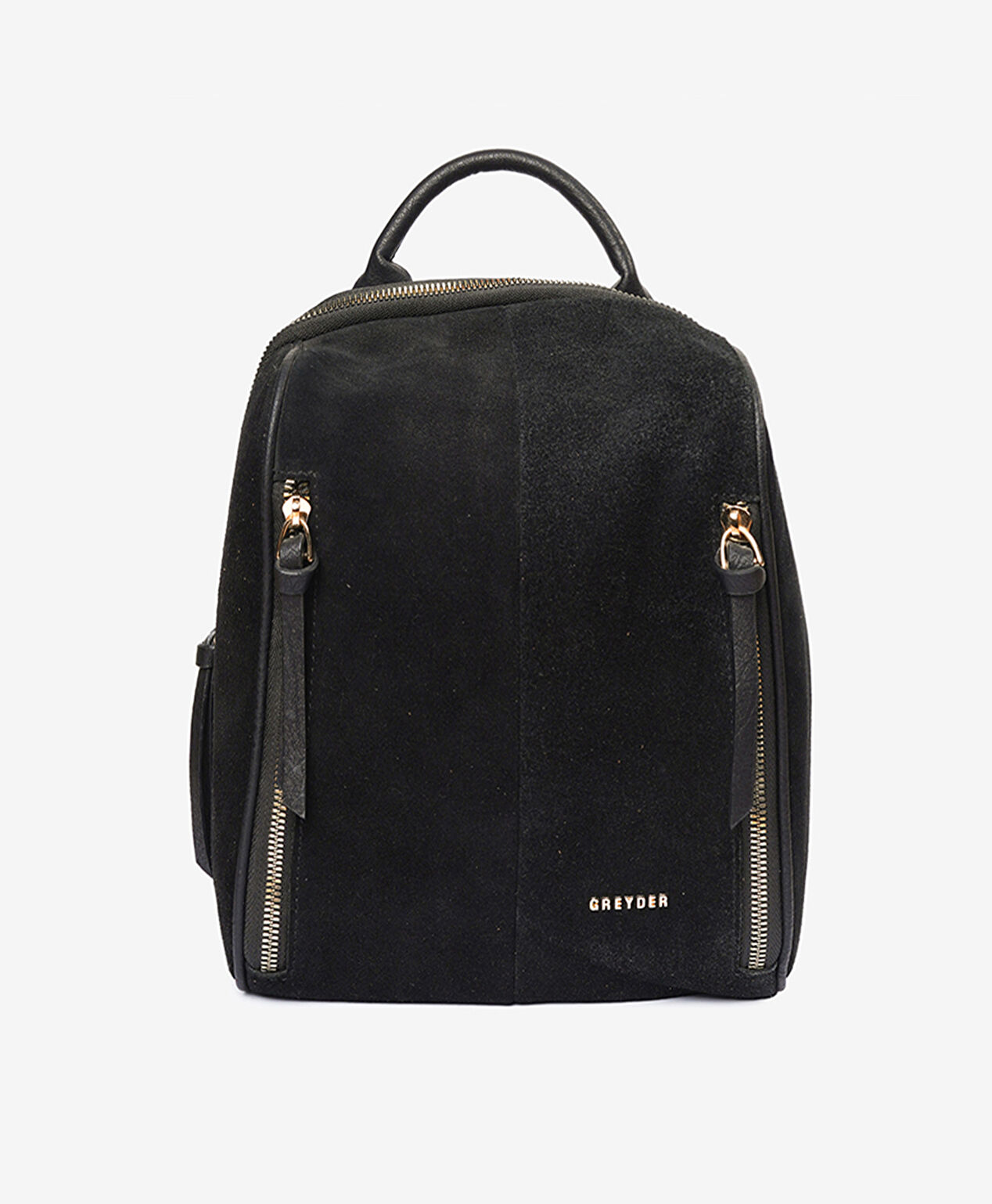 Kadın Siyah Tek Bölmeli Sırt Çantası - 1