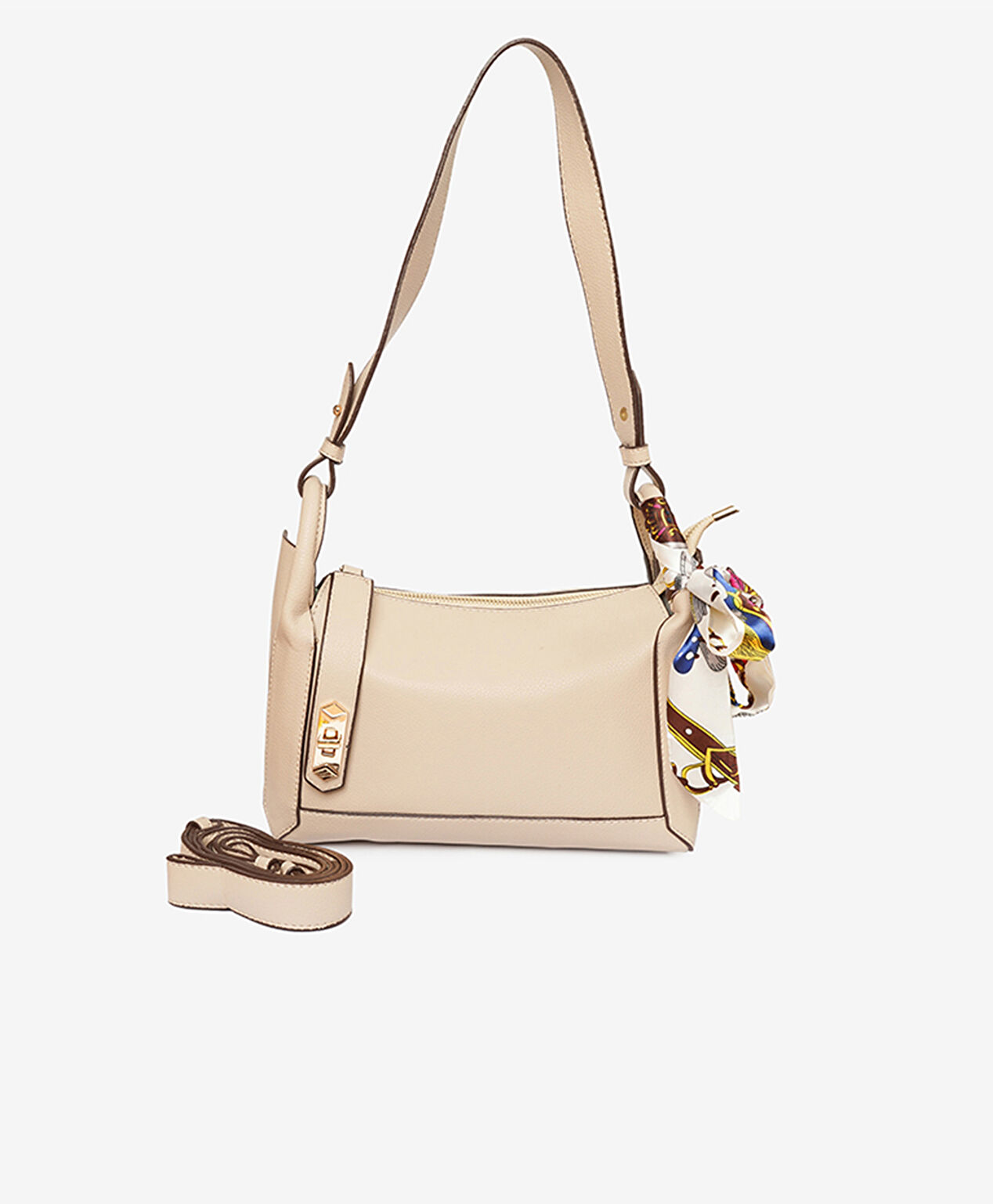 Kadın Vizon Tek Bölmeli Omuz Çantası - 1