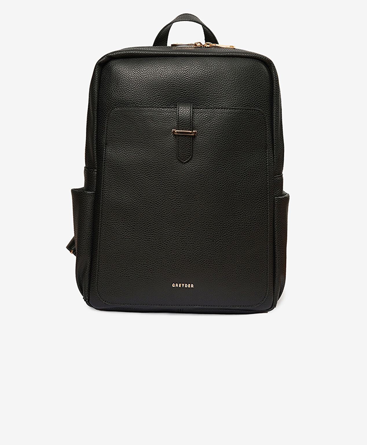 Kadın Siyah Tek Bölmeli Sırt Çantası - 1