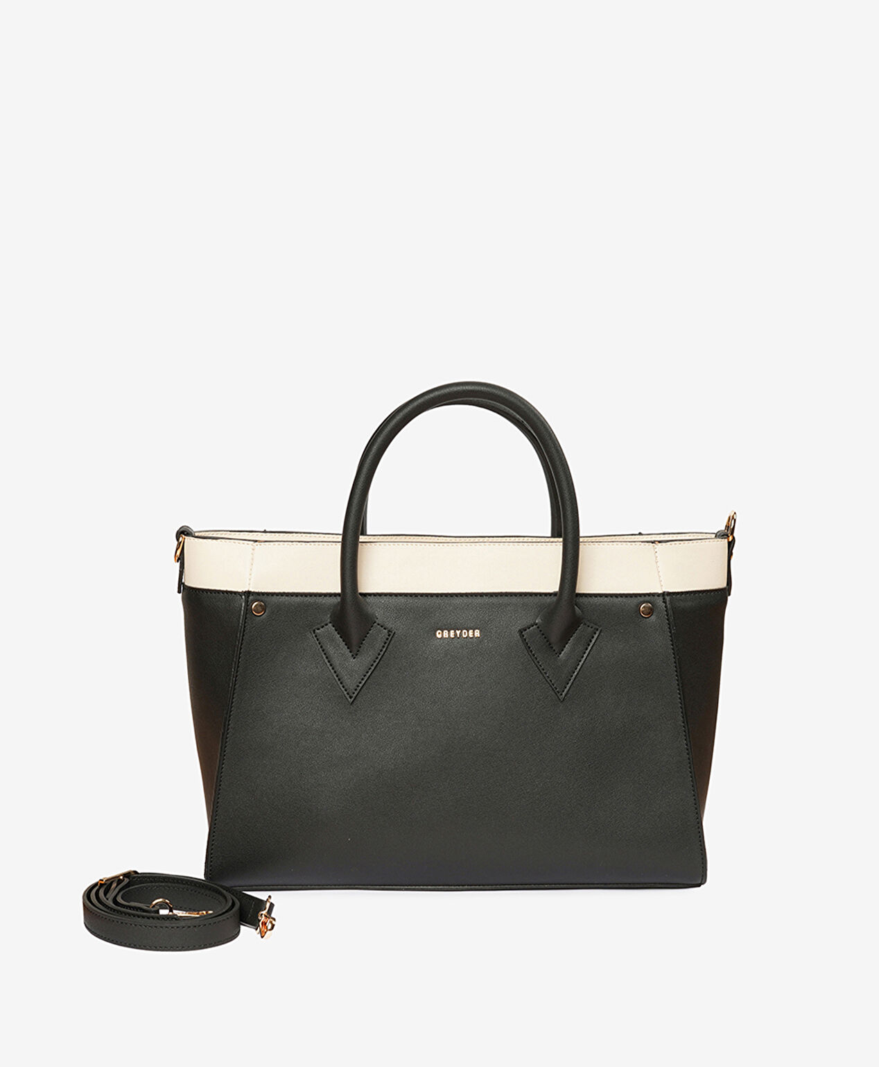 Kadın Siyah Tek Bölmeli Kol Çantası - 1