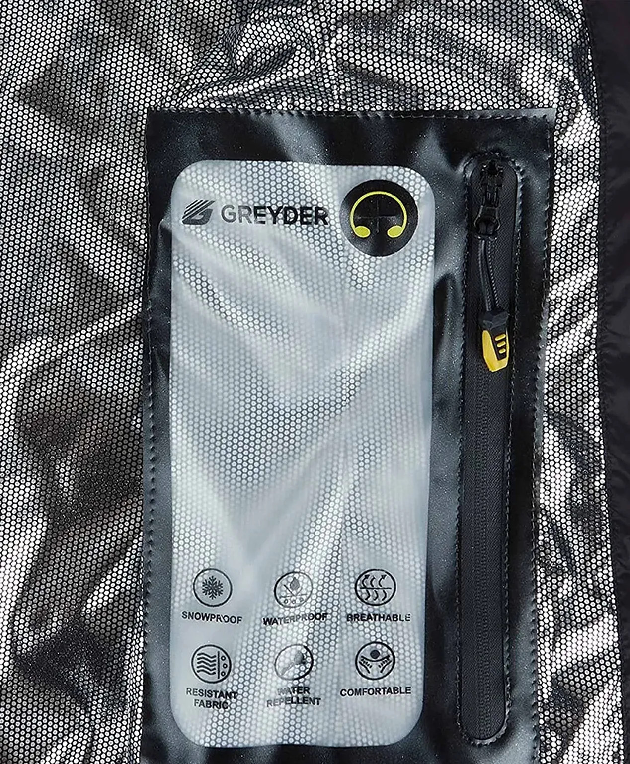 Kadın Siyah Suya Dayanıklı Kaz Tüyü Mont - 5