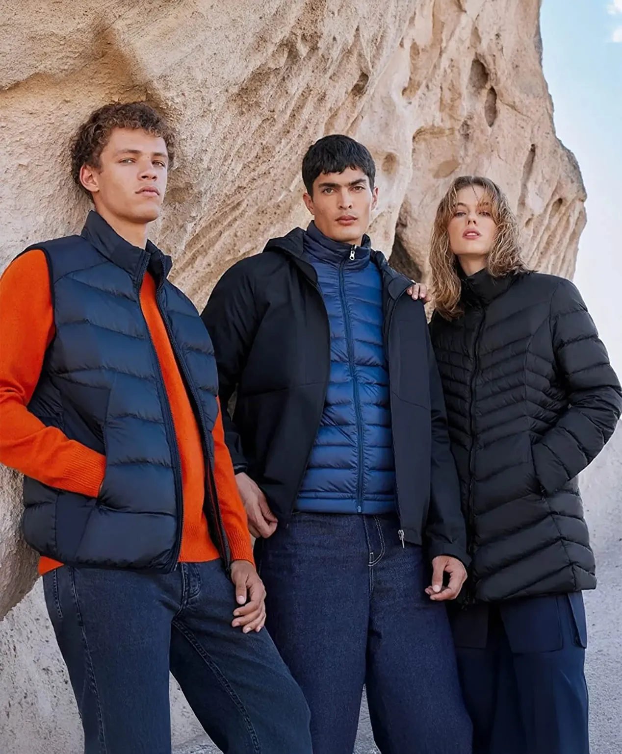 Kadın Siyah Suya Dayanıklı Kaz Tüyü Mont - 6