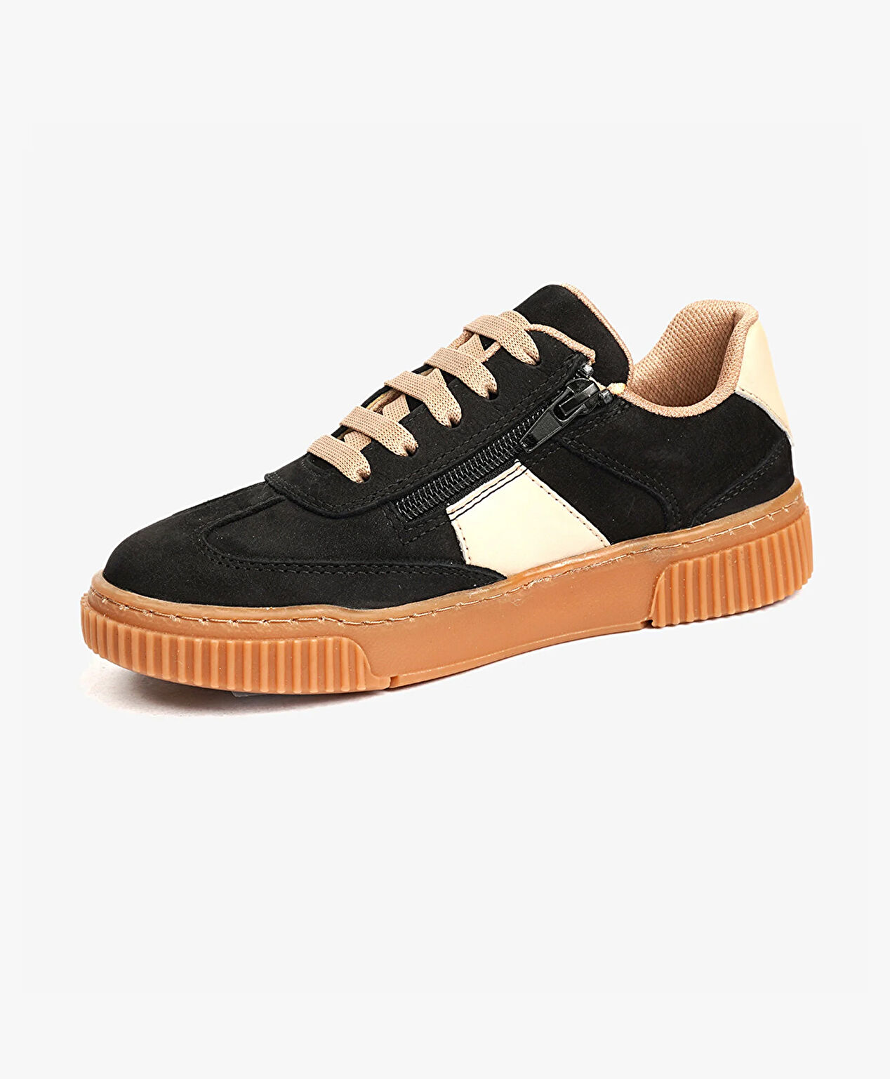 Erkek Çocuk Siyah Hakiki Deri Ayakkabı - 3