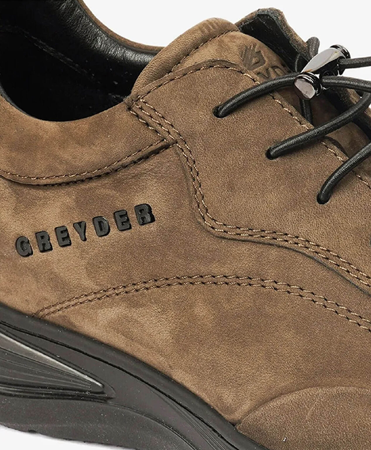 Erkek Duman Nubuk Hakiki Deri Comfort Ayakkabı - 3