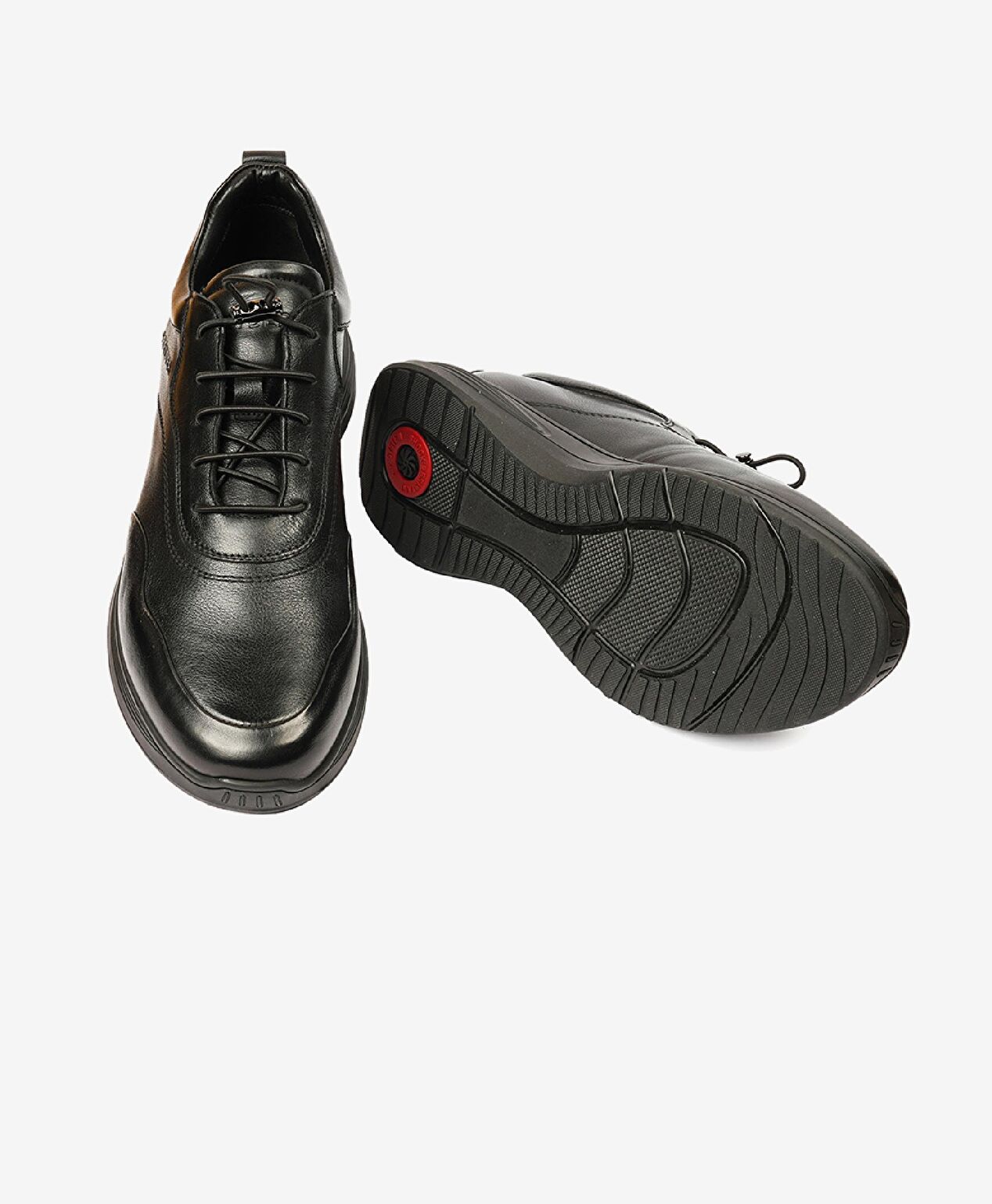 Erkek Siyah Hakiki Deri Comfort Ayakkabı 4K1FA64612 - 6