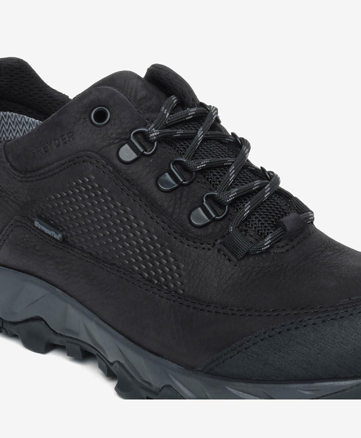 Siyah Su Geçirmez Ayakkabı - 6