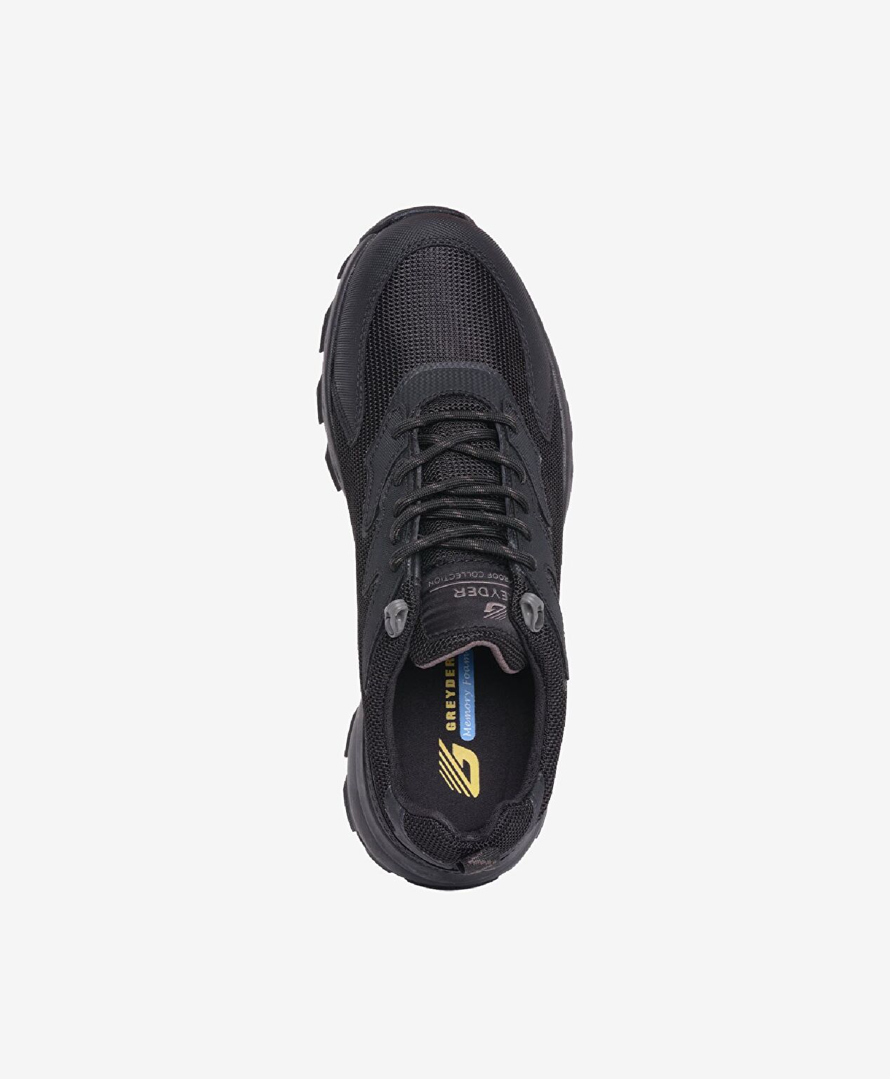 Siyah Su Geçirmez Ayakkabı - 5