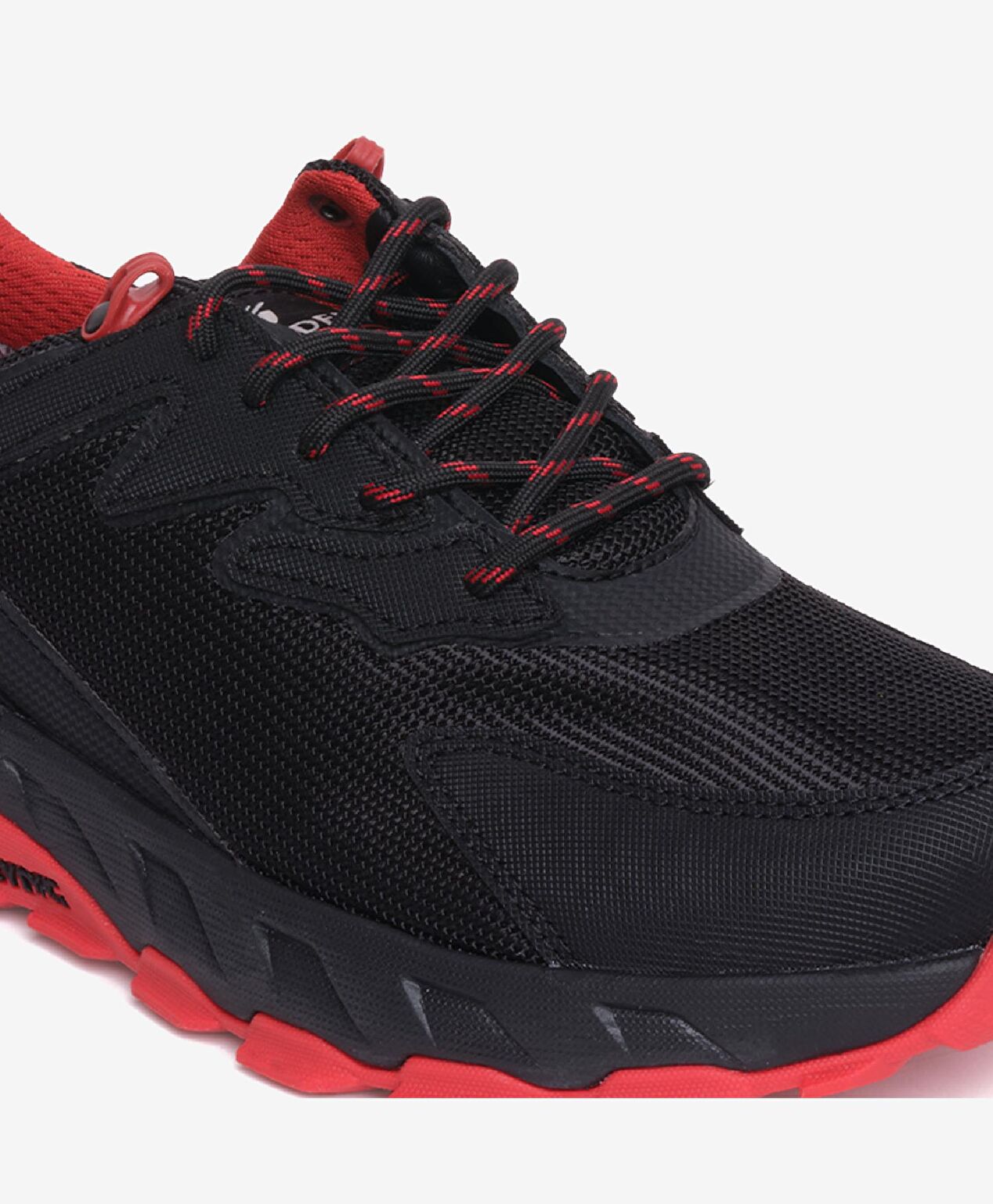 Siyah Kırmızı Su Geçirmez Ayakkabı - 6