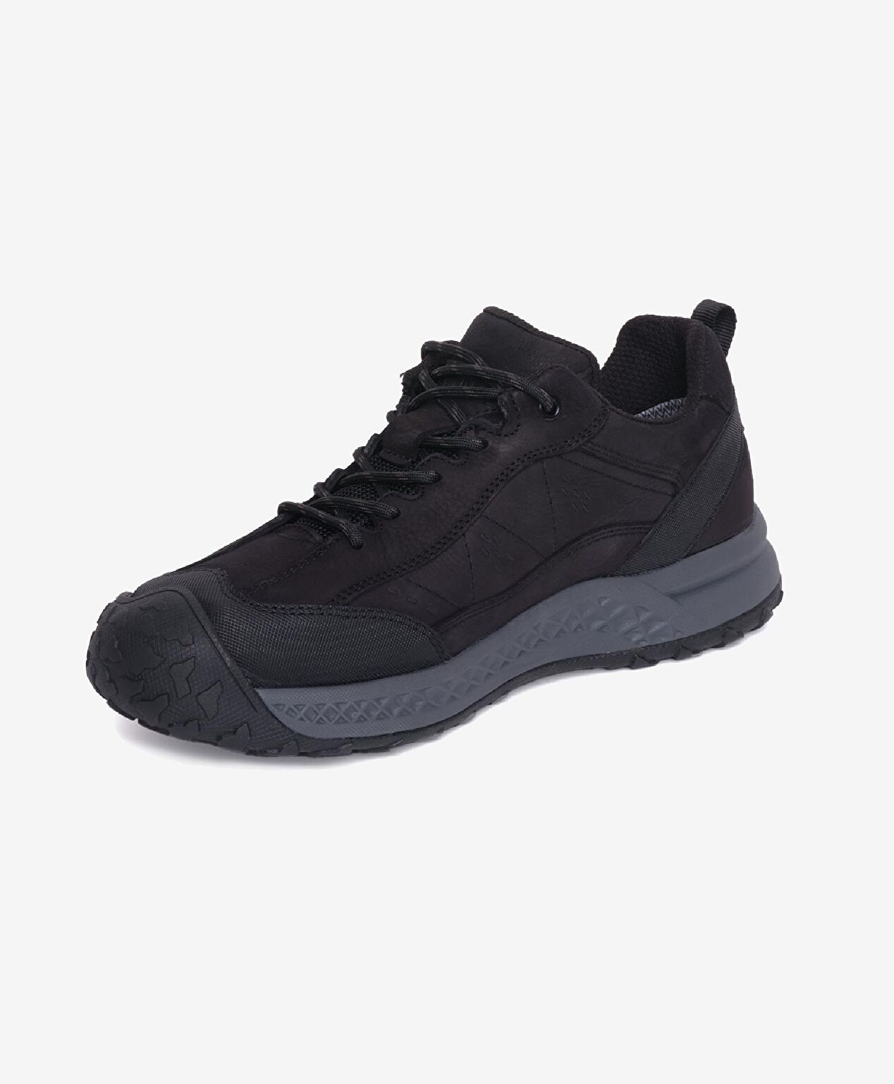 Siyah Su Geçirmez Ayakkabı - 4