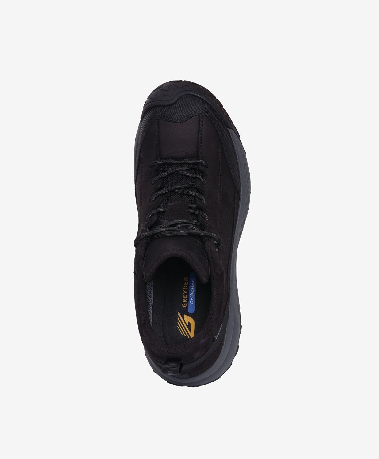 Siyah Su Geçirmez Ayakkabı - 5