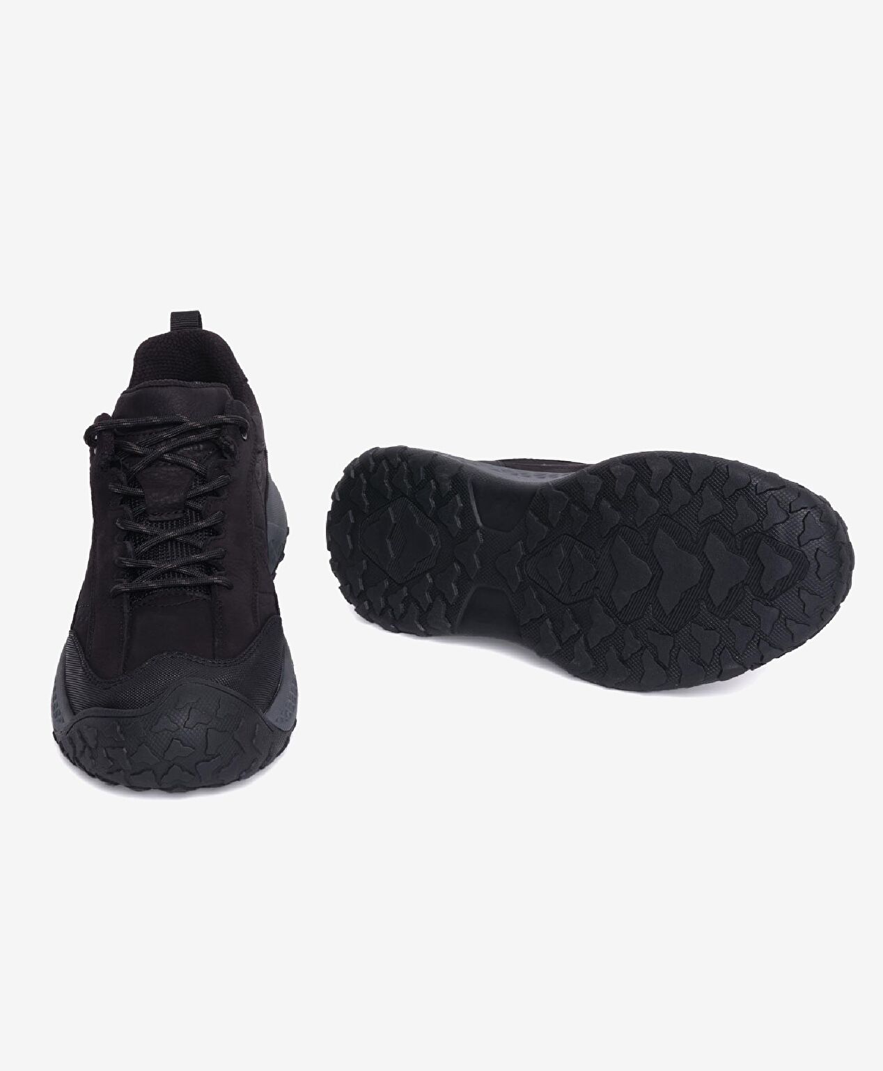 Siyah Su Geçirmez Ayakkabı - 7